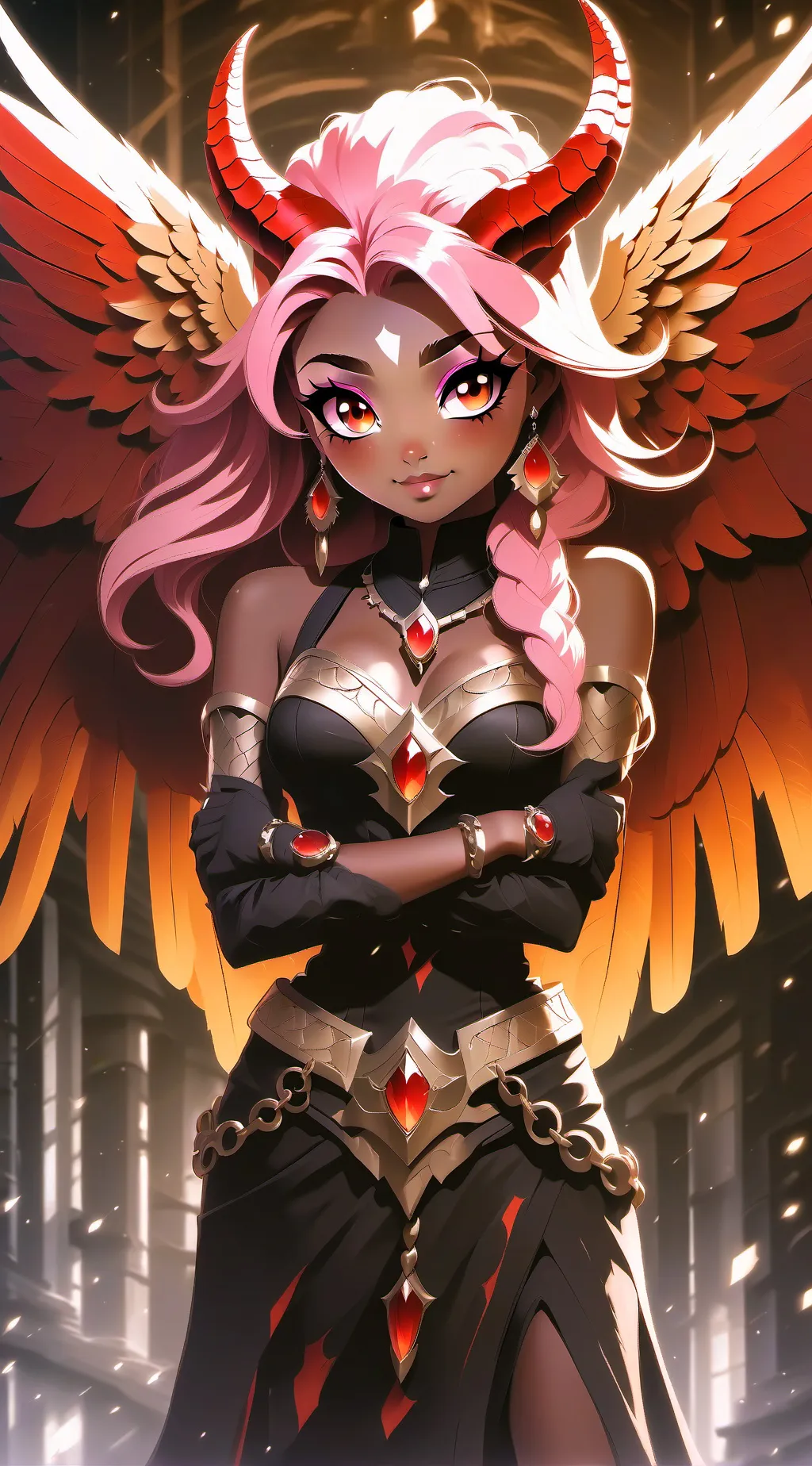 ai character: Leah background
