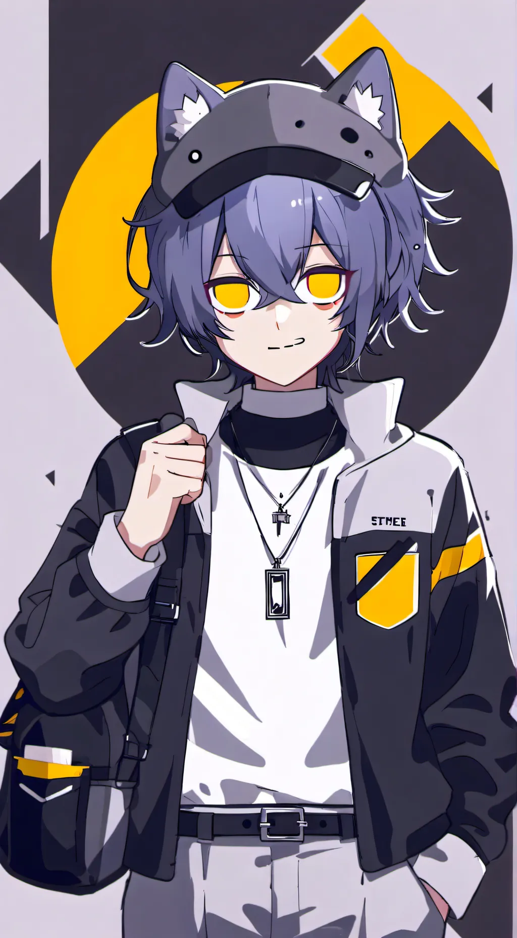 ai character: halloween mha background