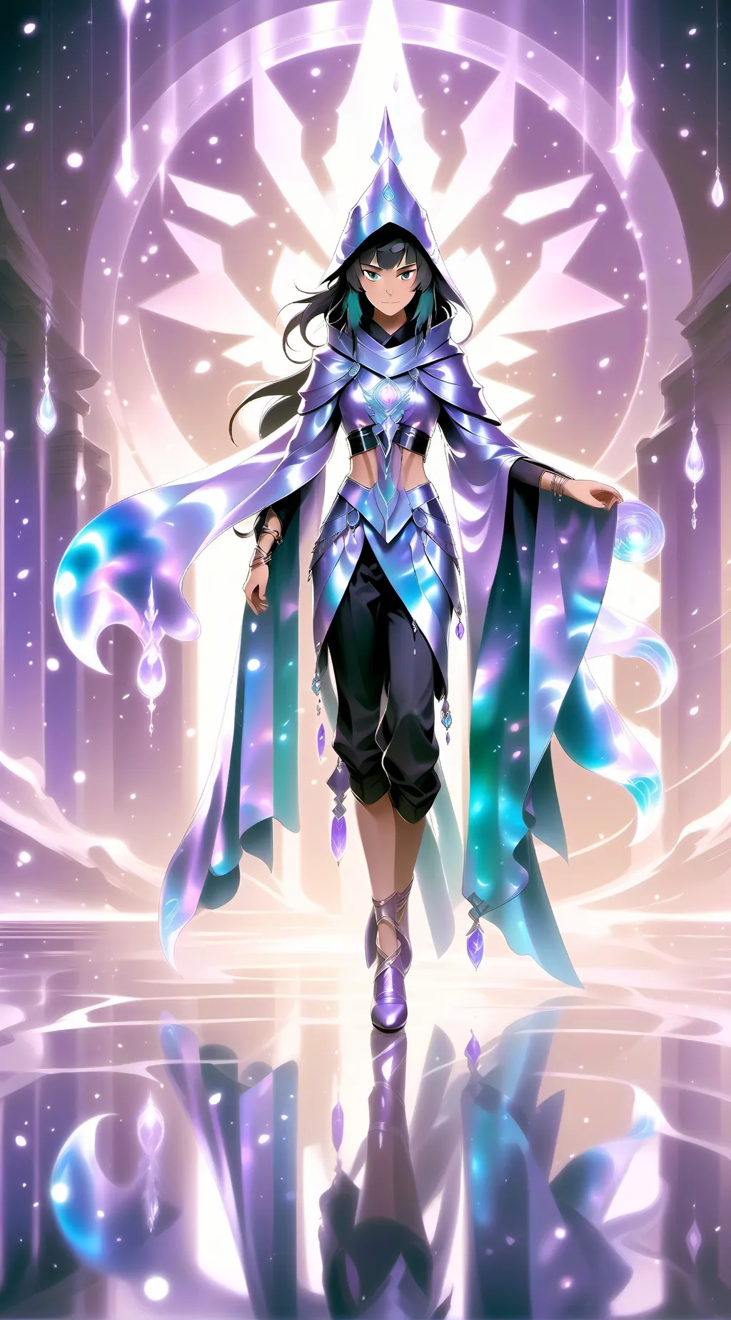 ai character: Naruto meeting  background