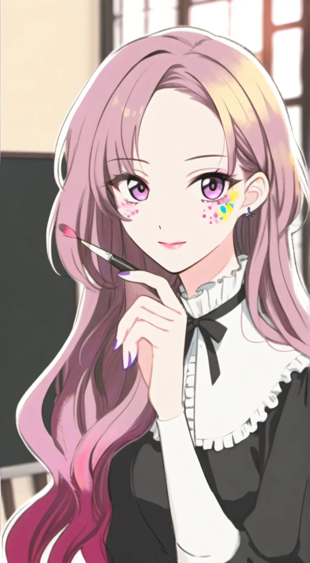 ai character: Akane background