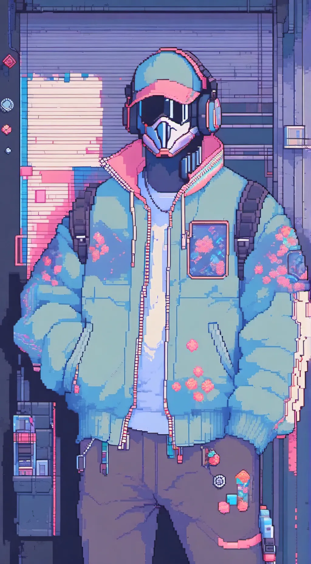 ai character: Franklin  background