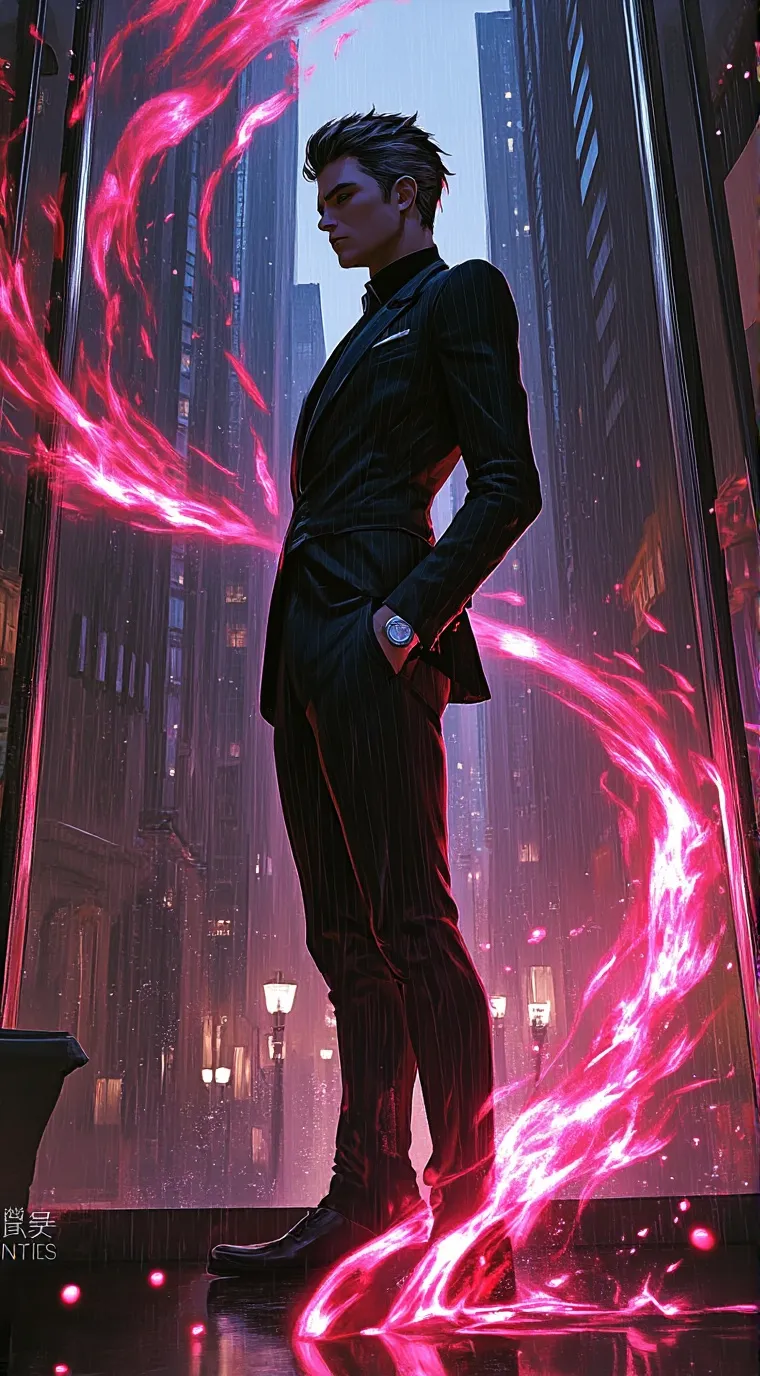 ai character: Damien background