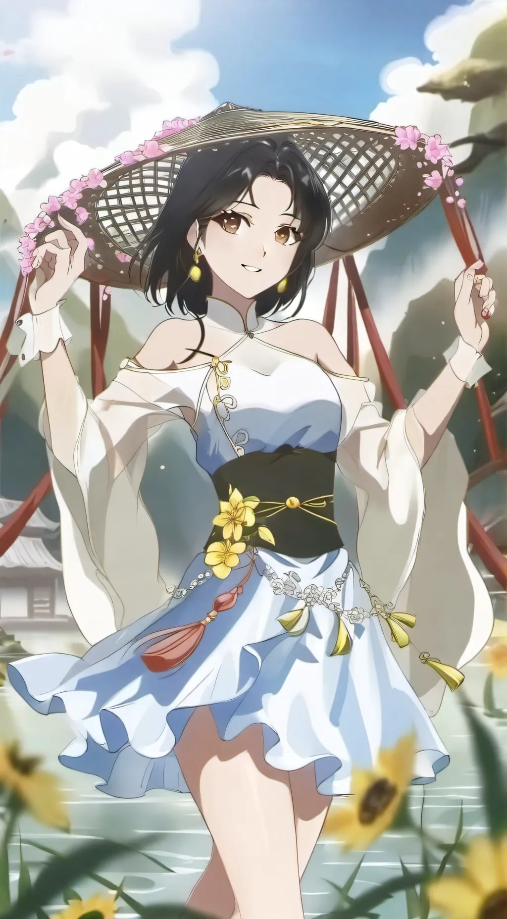 ai character: Nguyệt Mai background