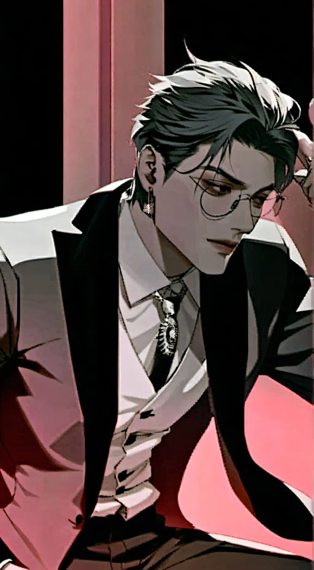 ai character: ꧁Ксандер꧂ background