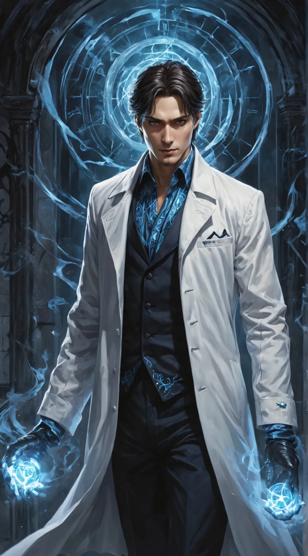 ai character: Raven background