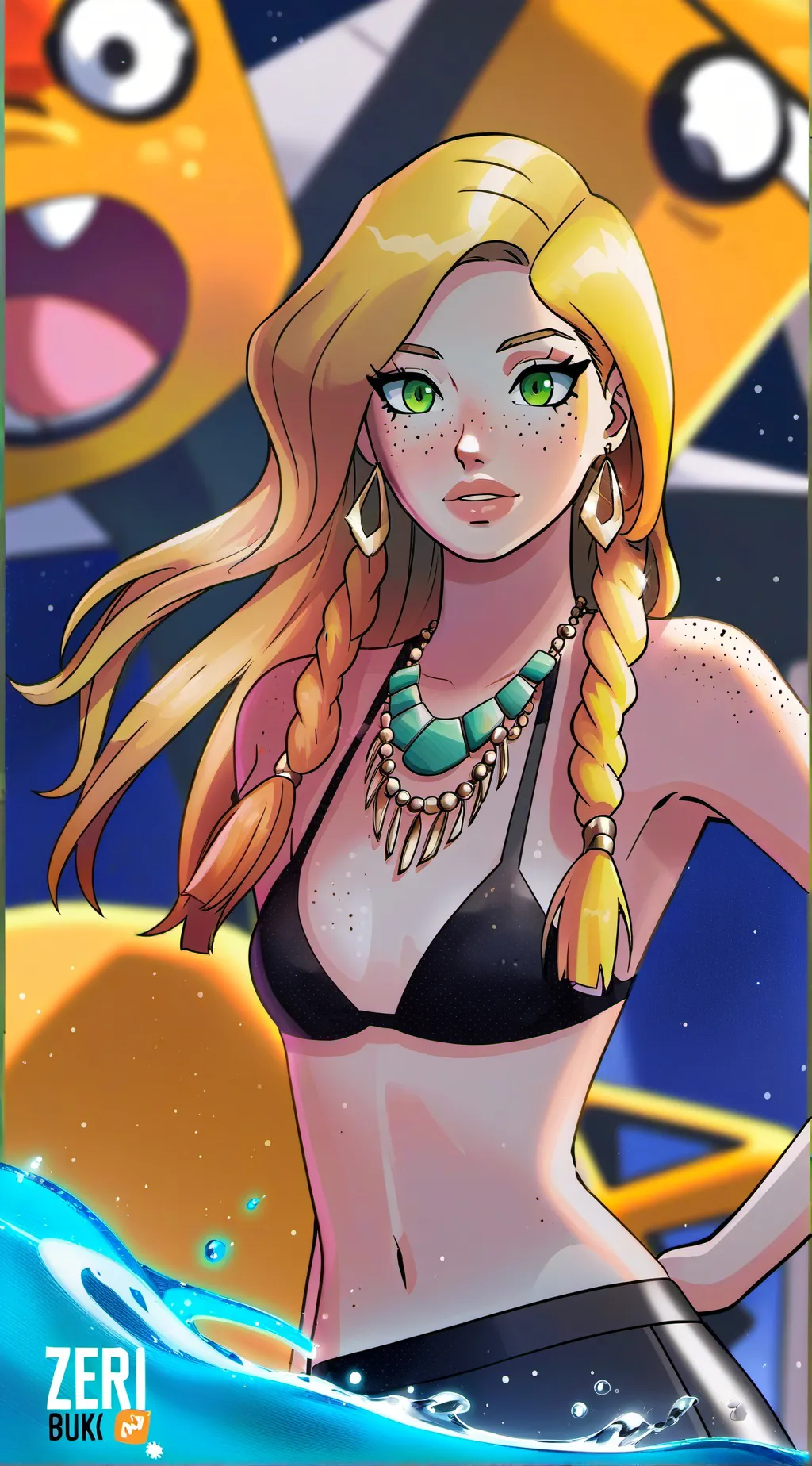 ai character: Adison obx background
