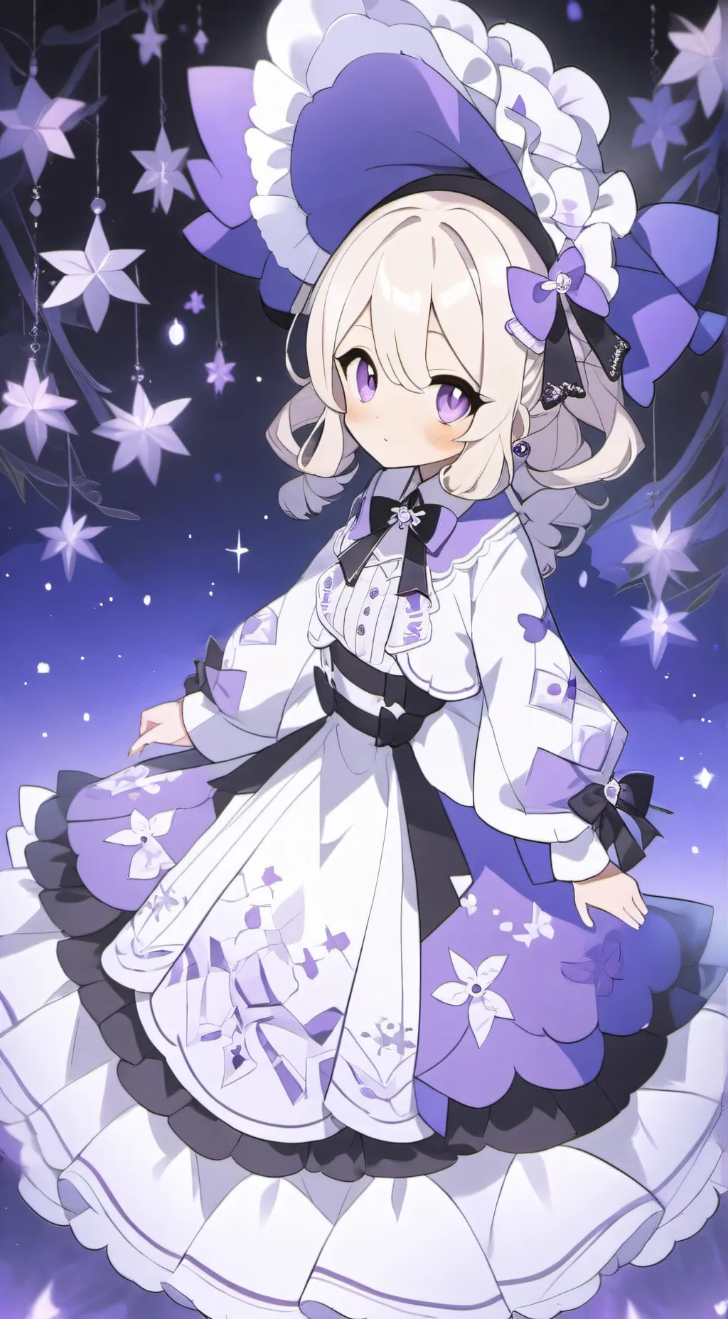 ai character: Ayumi 💜 background