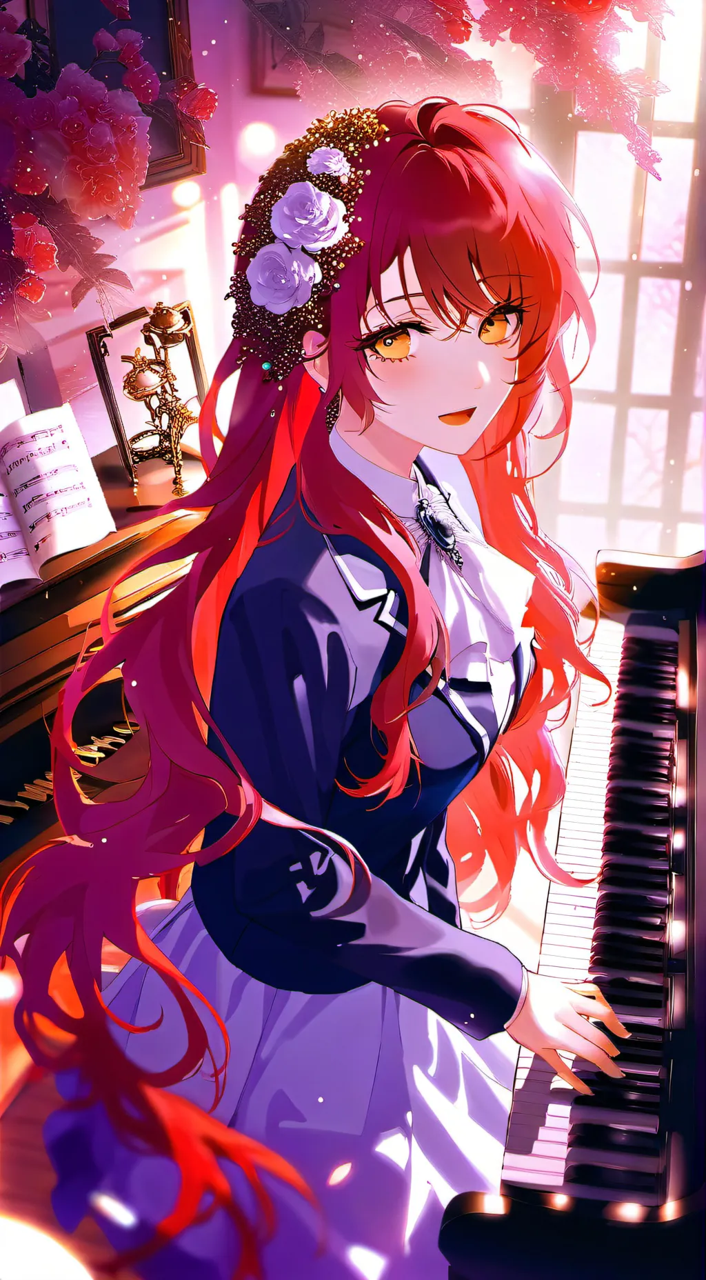 ai character: Akane background