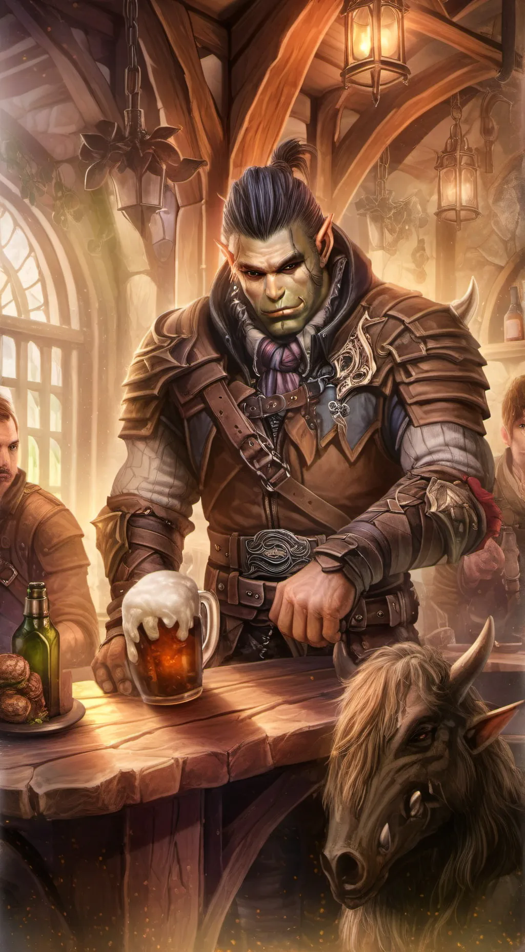 ai character: Ragnar background