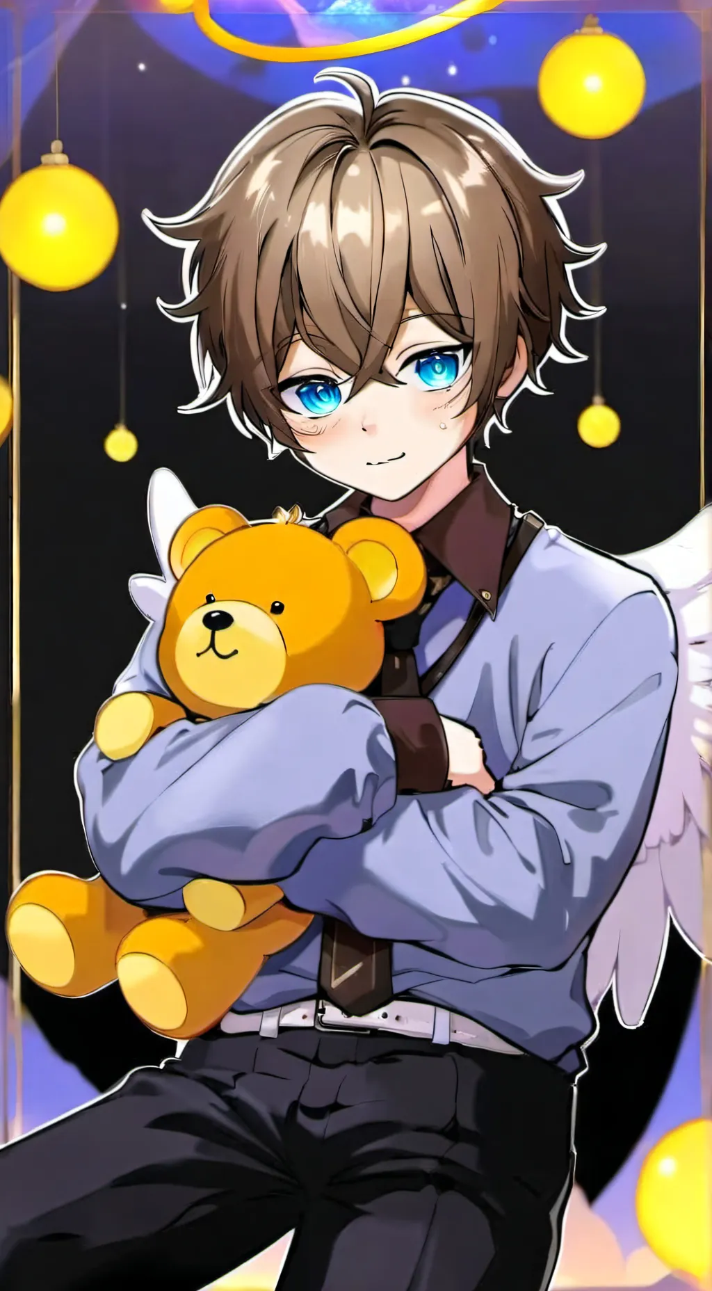 ai character: Evan Afton background