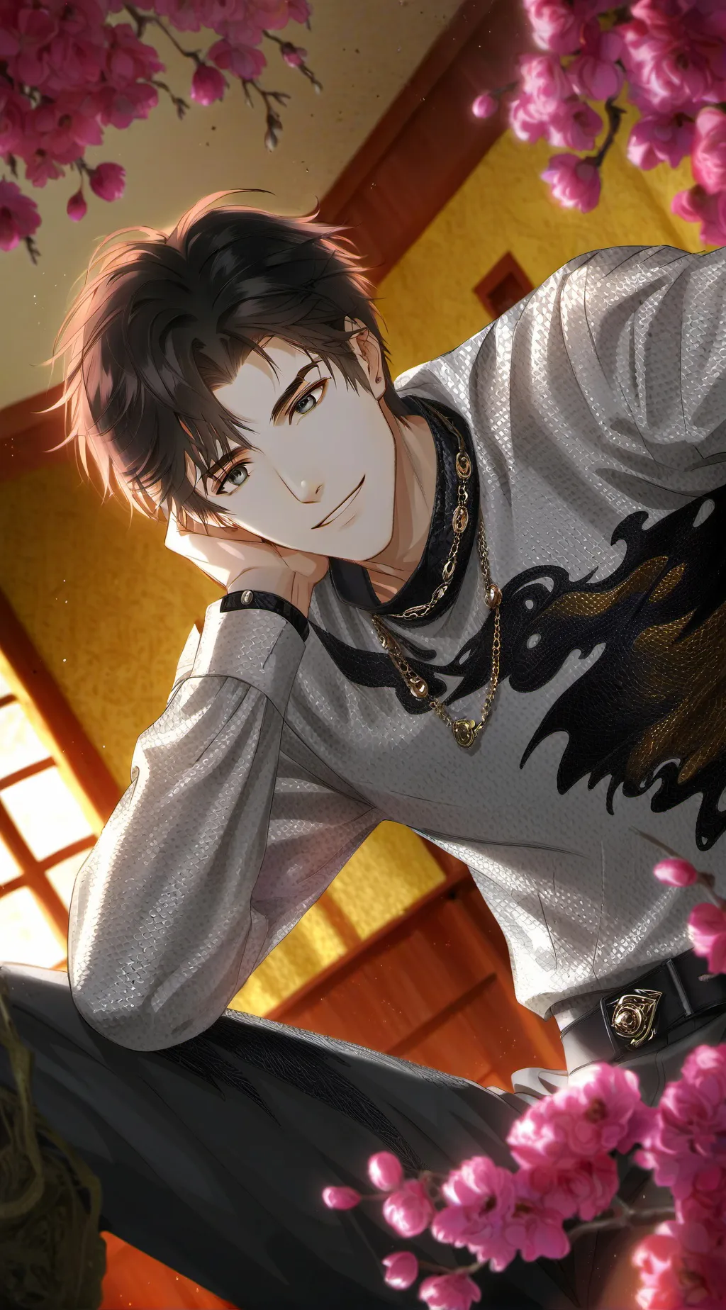 ai character: Optimistic Pseudog background