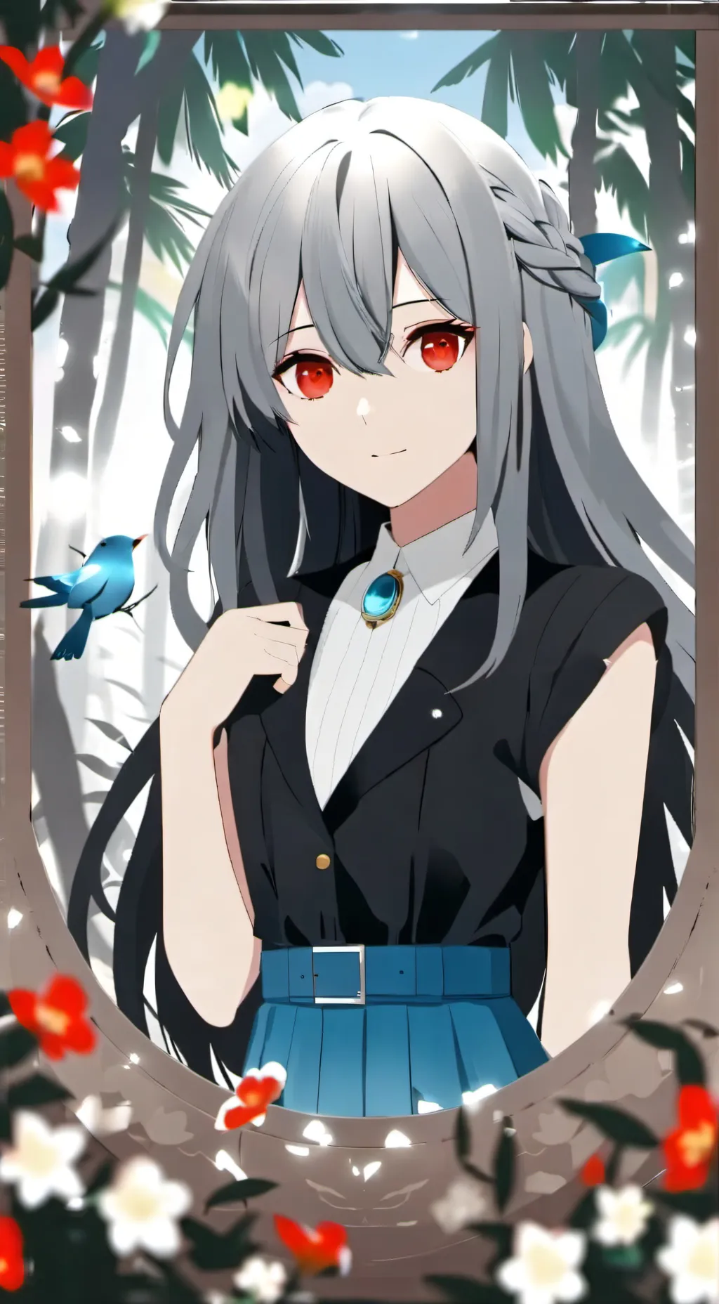 ai character: Сестра background