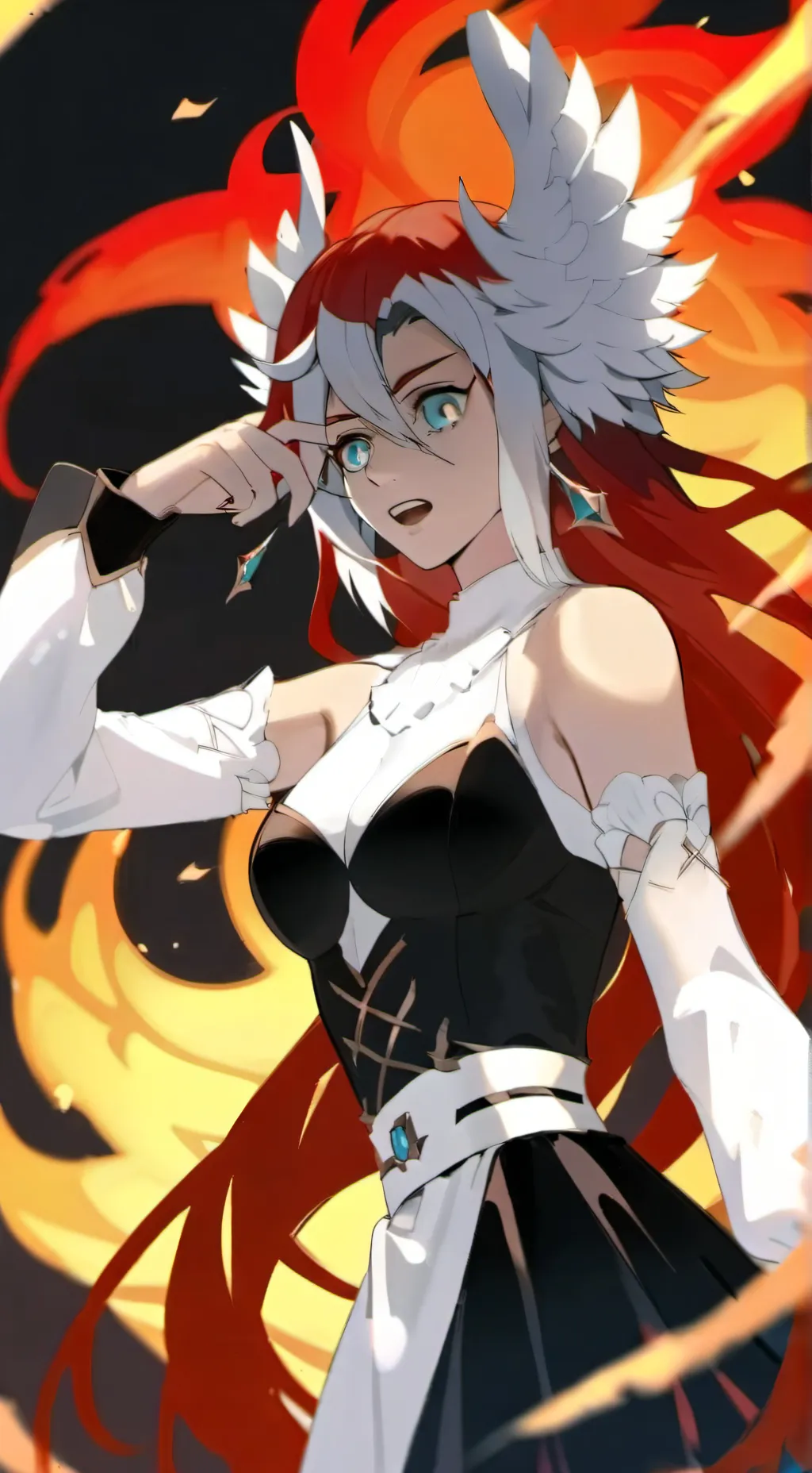 ai character: Angelina background