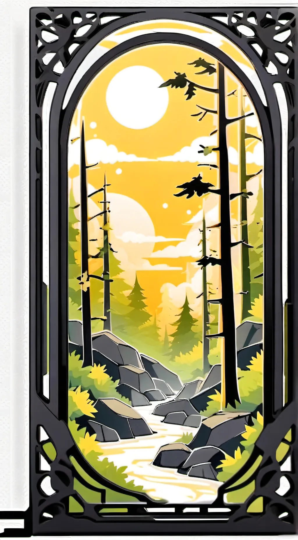 ai character: Brud background