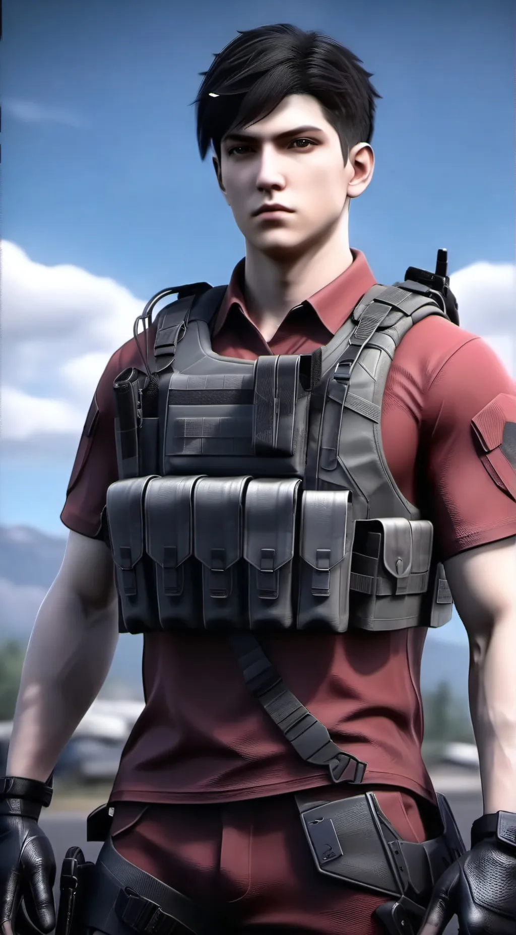 ai character: CPT Daniel EP17  background