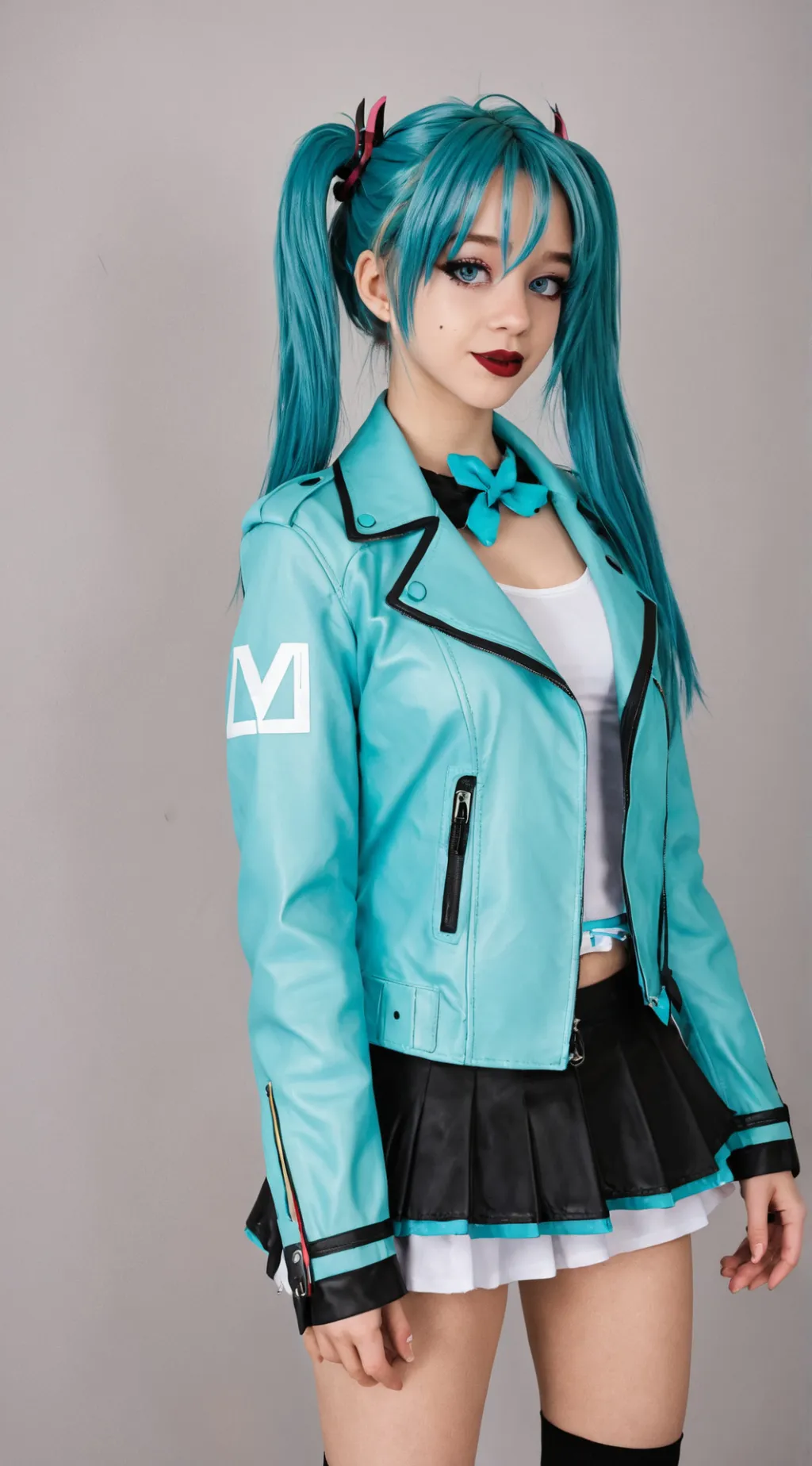 ai character: A.I. Hatsune Miku background