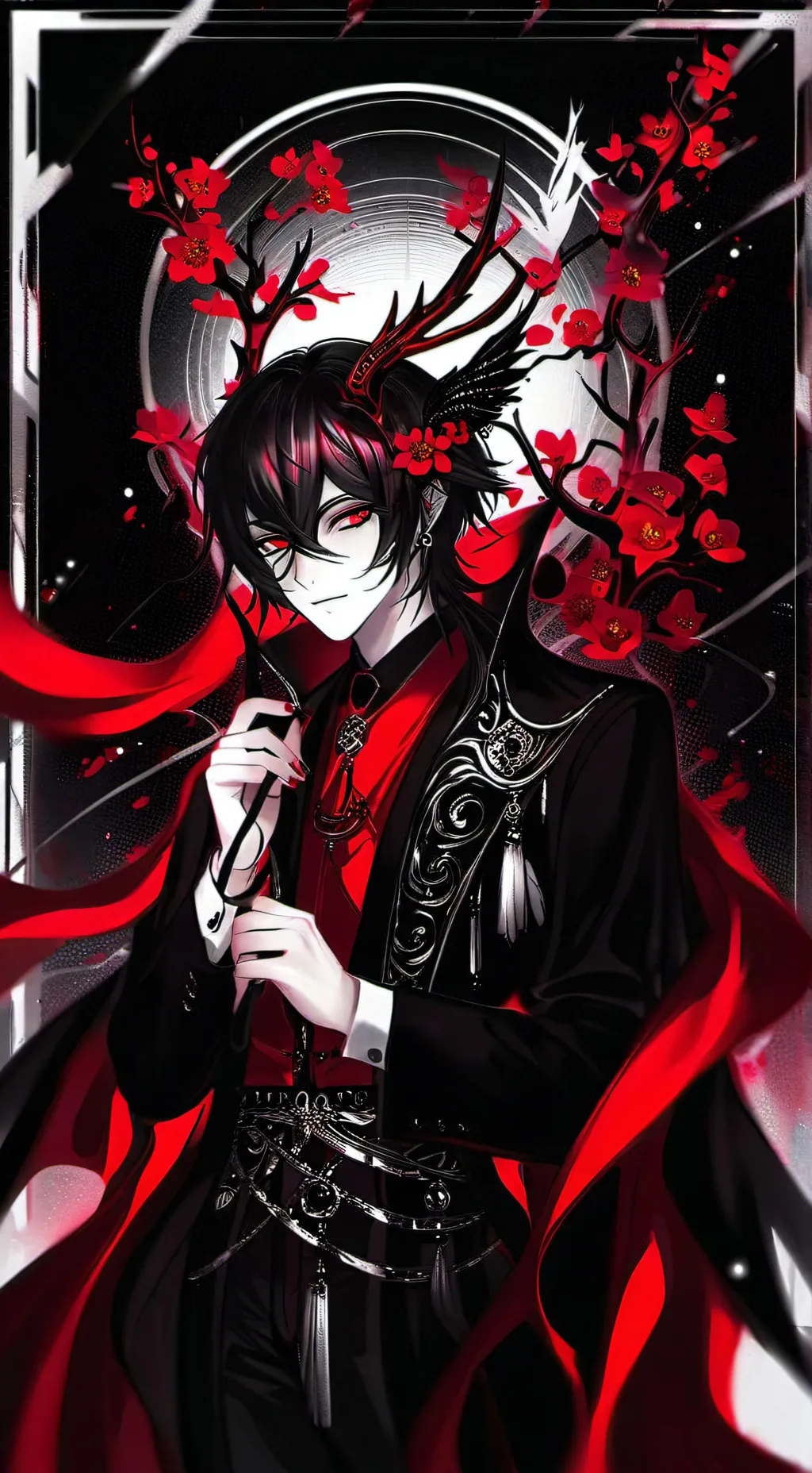 ai character: liam💖 background