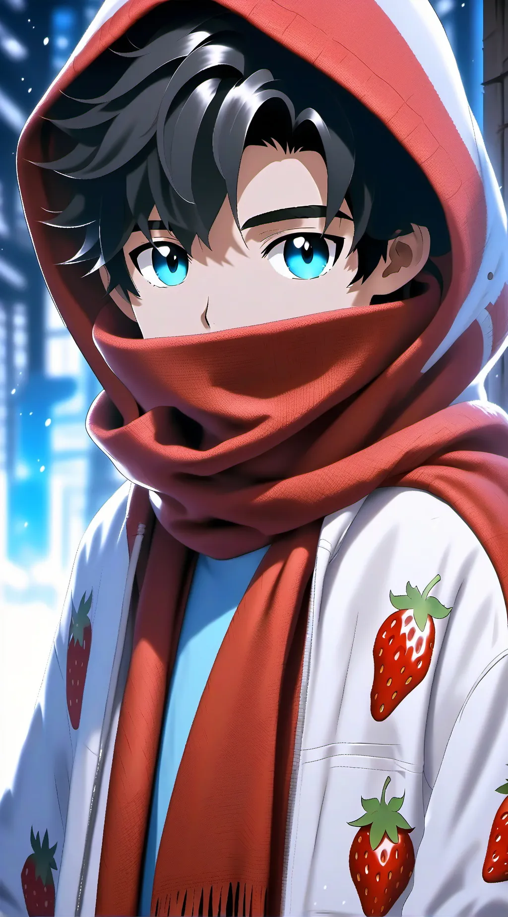 ai character: Sprout🍓 background