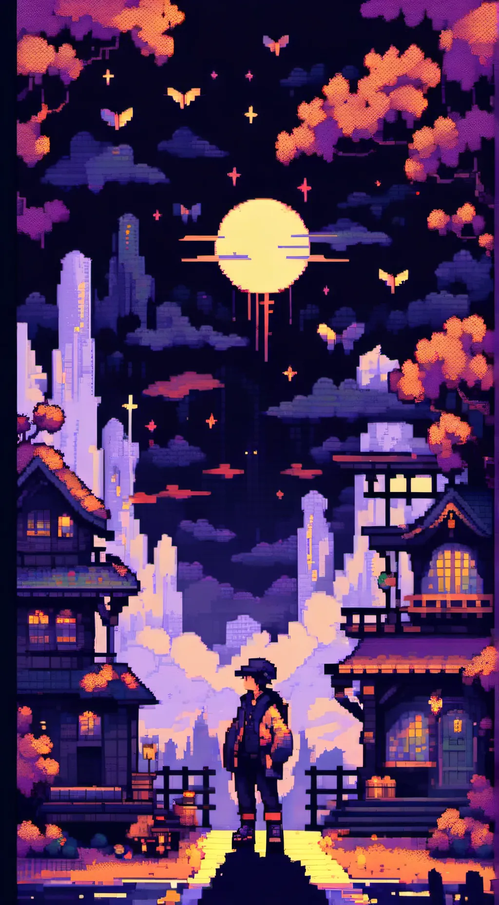 ai character: Mha Museum  background