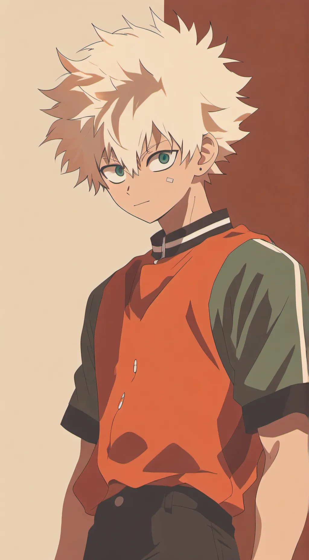 ai character: Bakugo  background