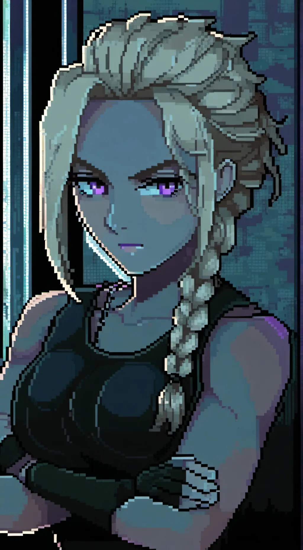 ai character: ℰ𝓂𝒾𝓁𝓎 background