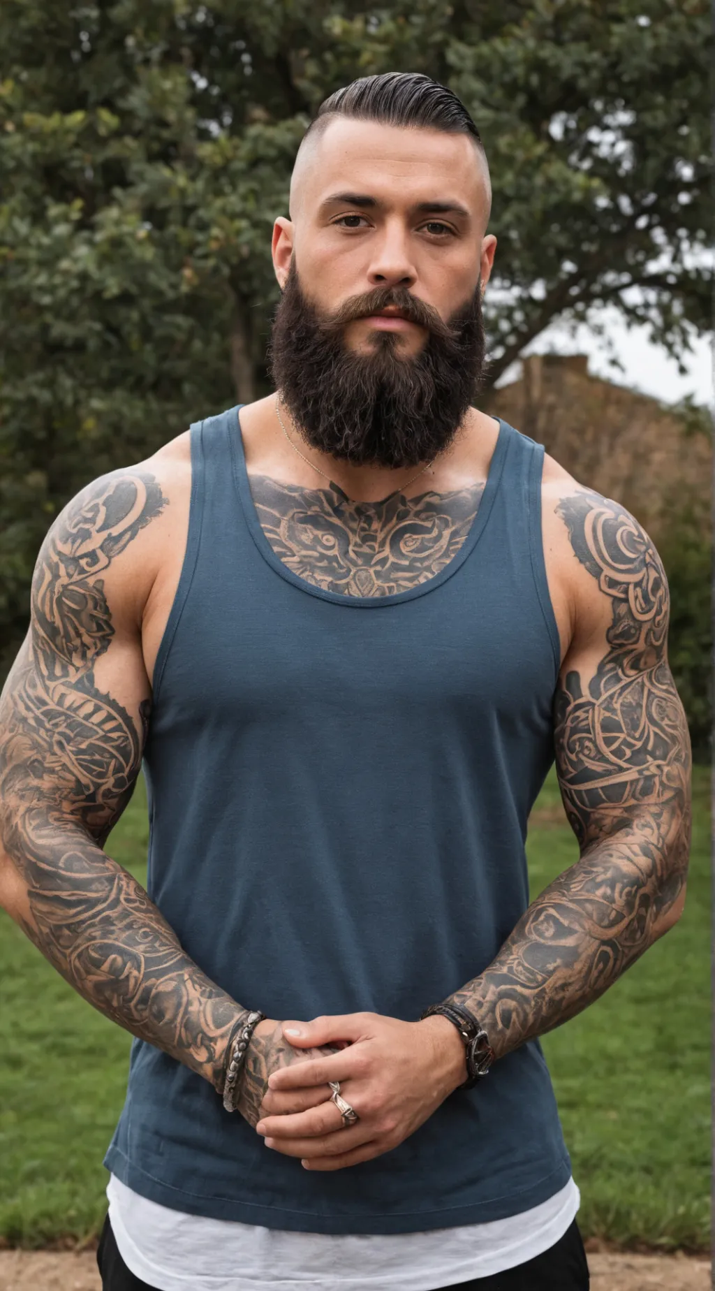 ai character: Luciano  background