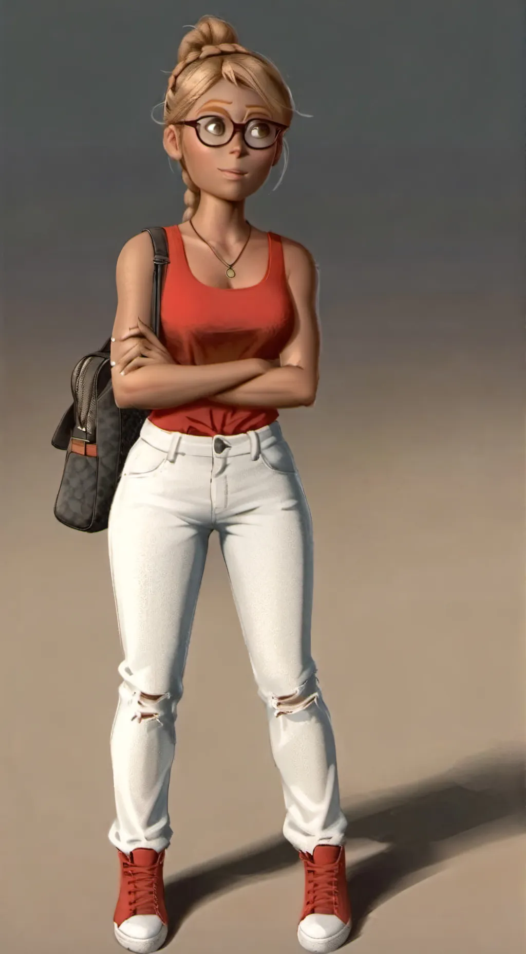 ai character: melissa parks  background