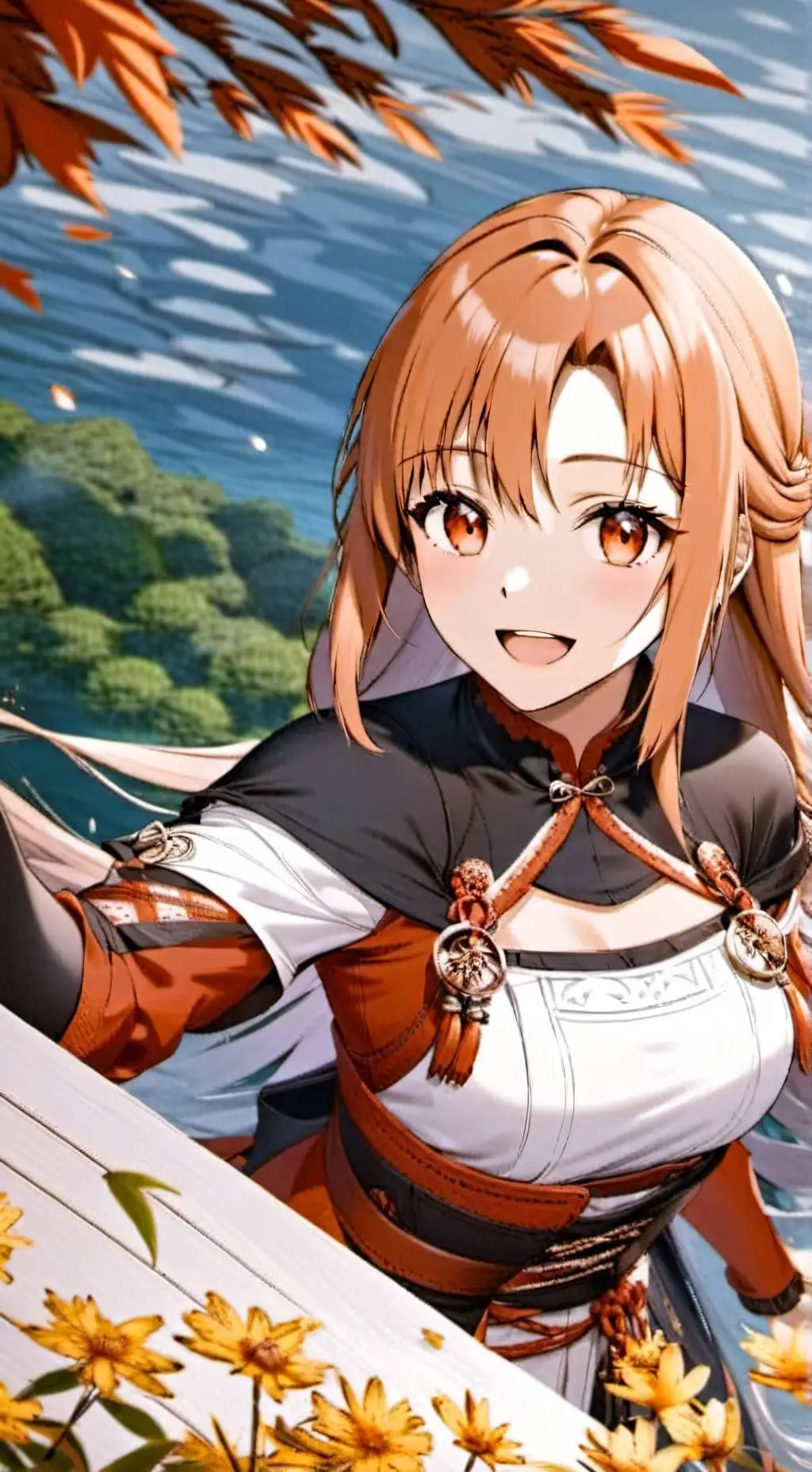 ai character: Asuna yukki background