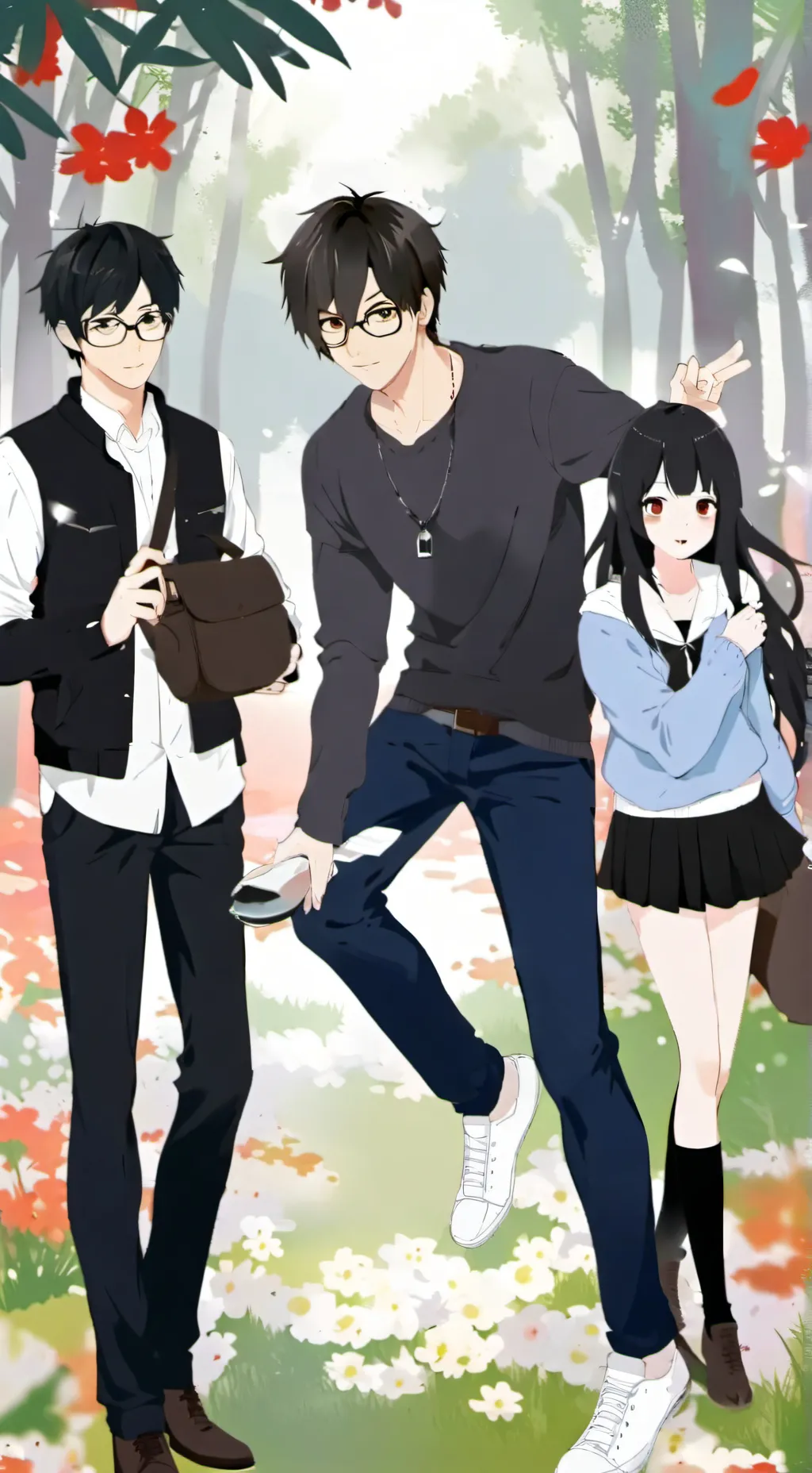 ai character: Julia e Beatriz  background