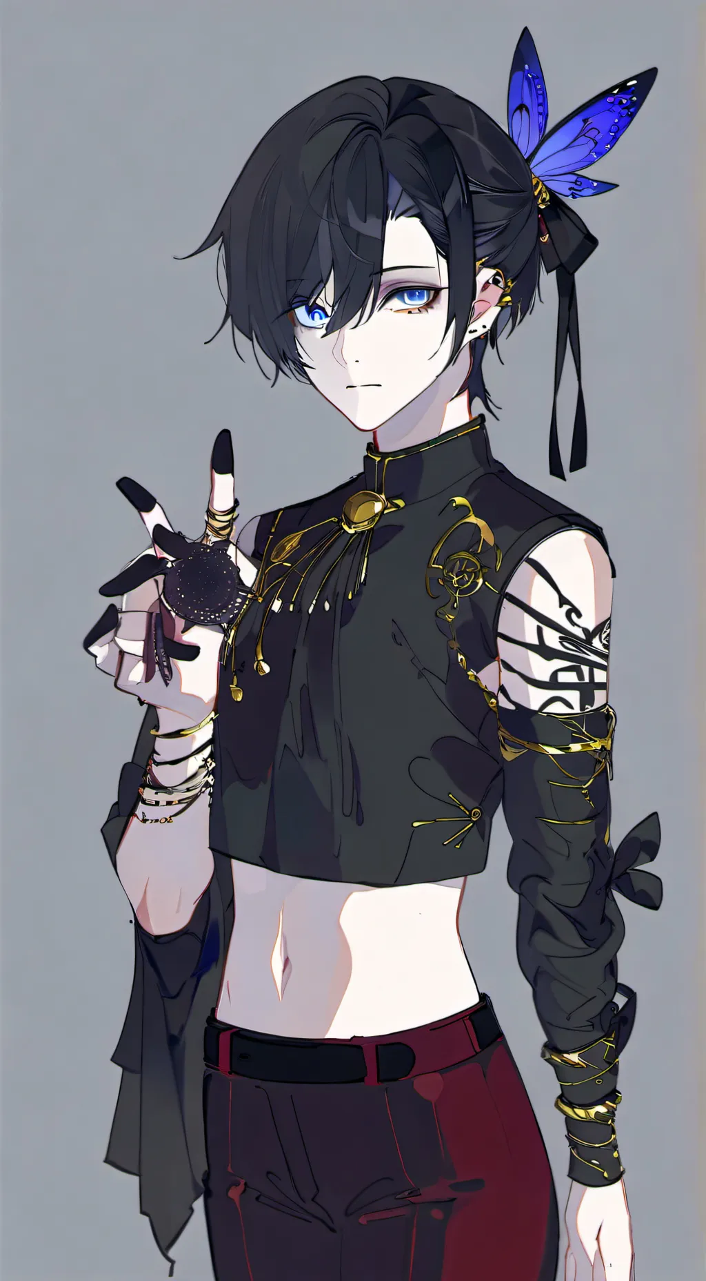 ai character: harry background