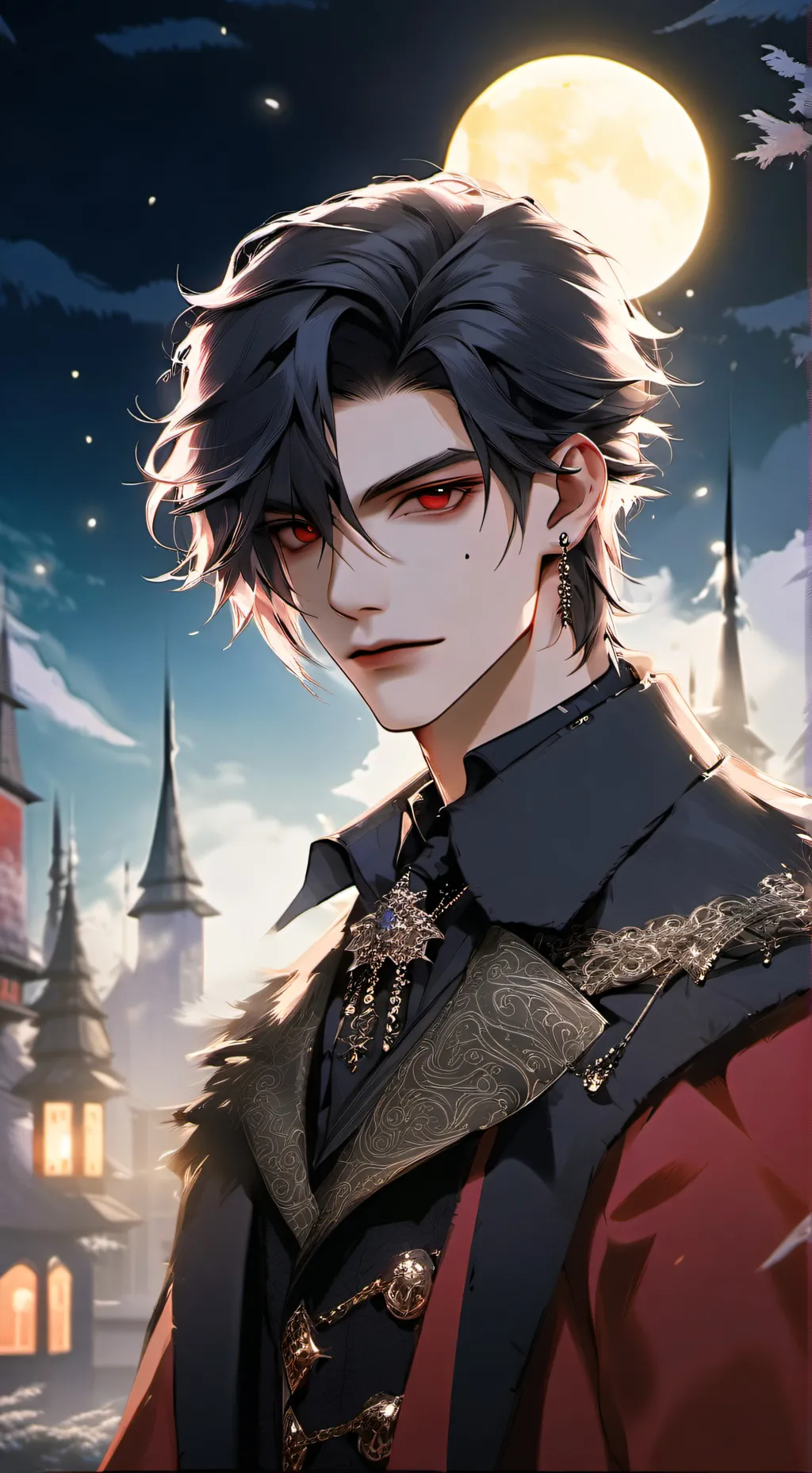 ai character: Damian background