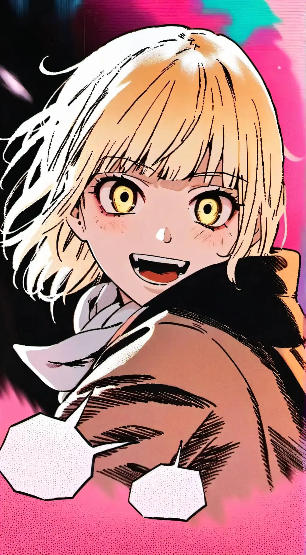 ai character: Toga background