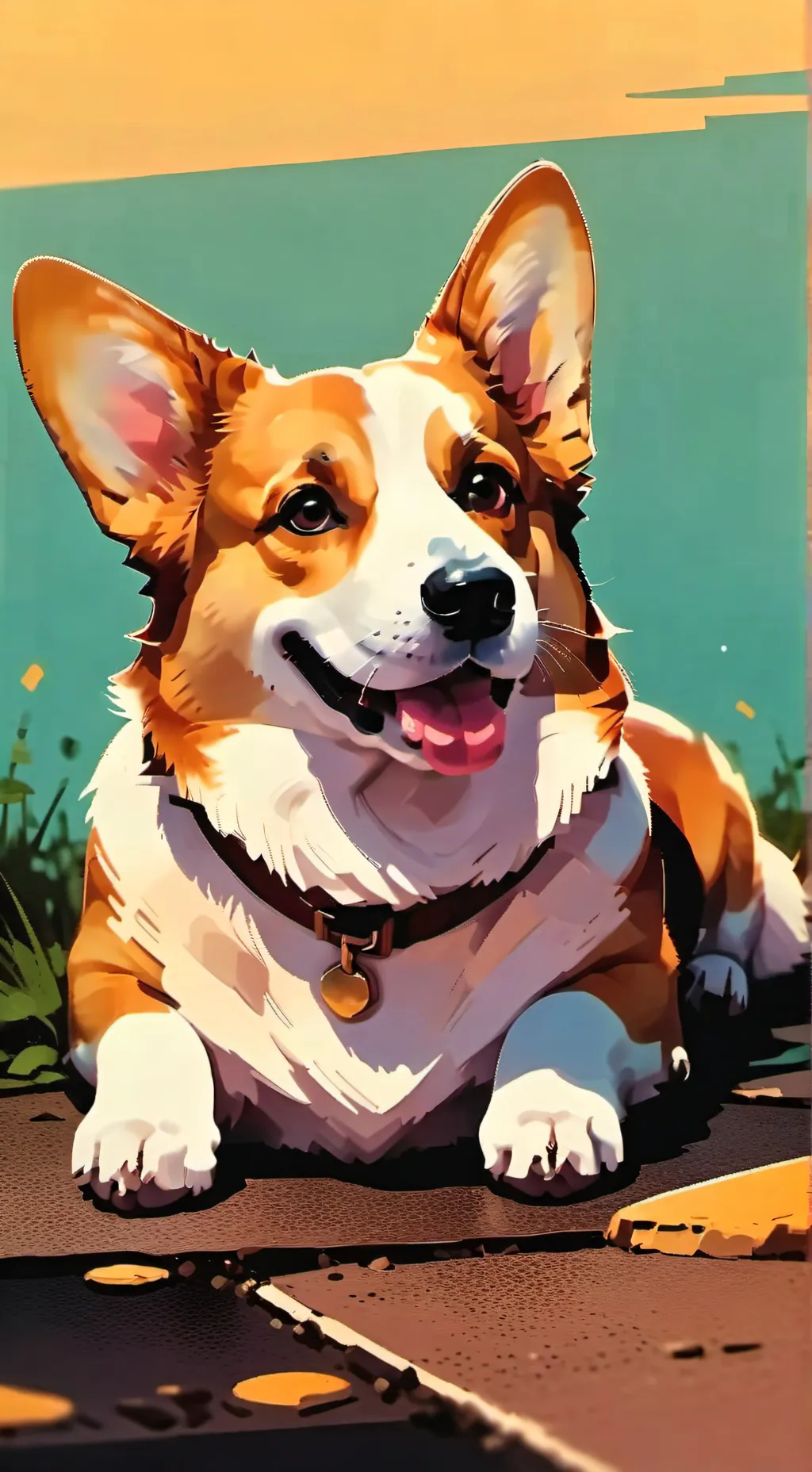 ai character: Doggy background