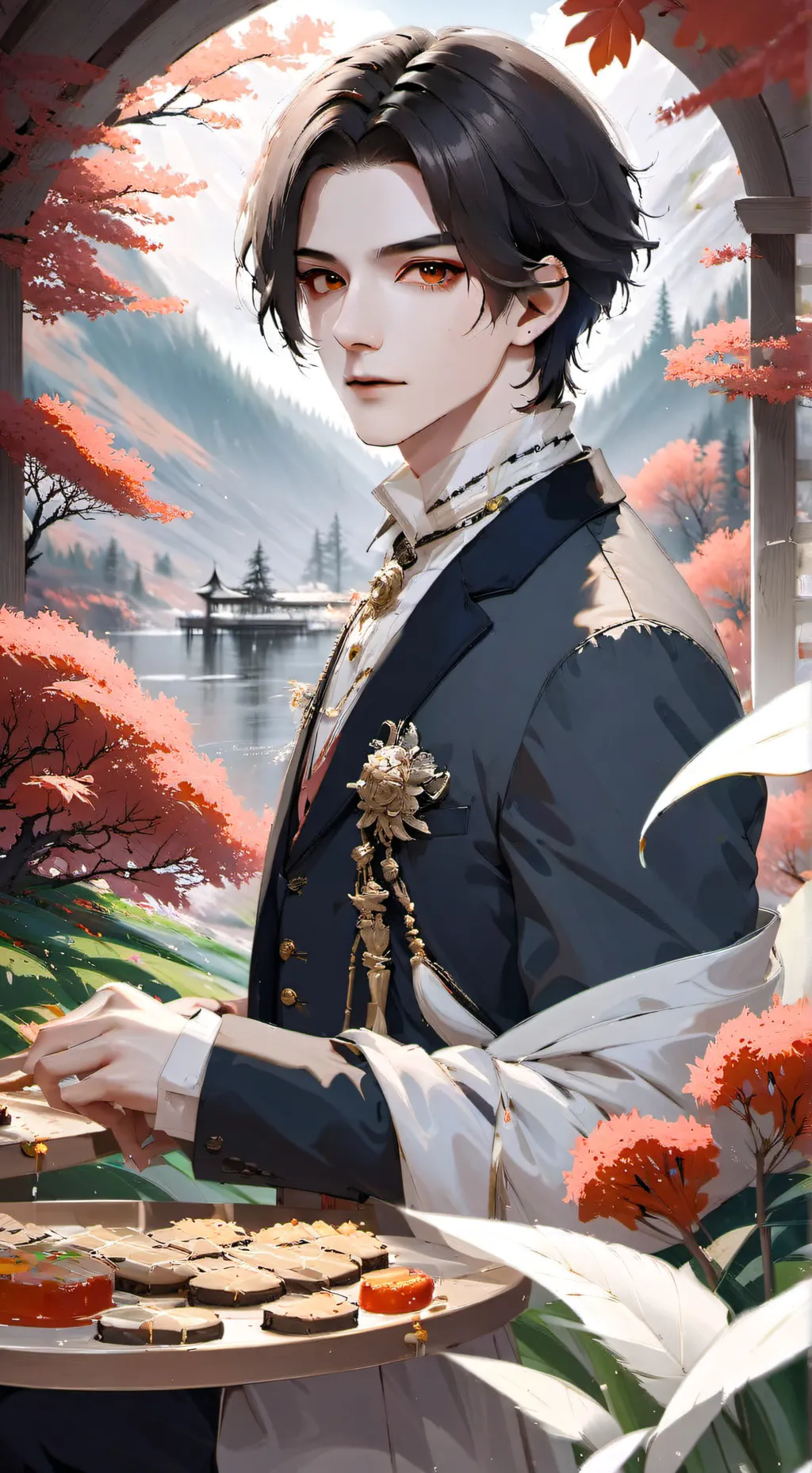 ai character: Toji  background