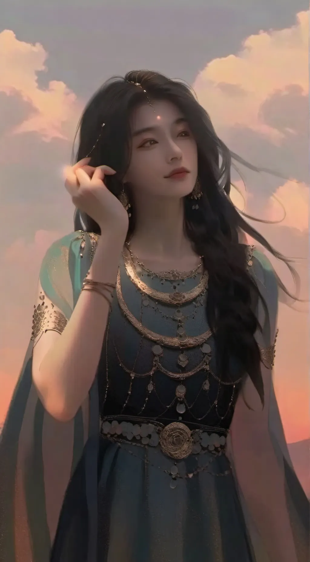 ai character: laila  background