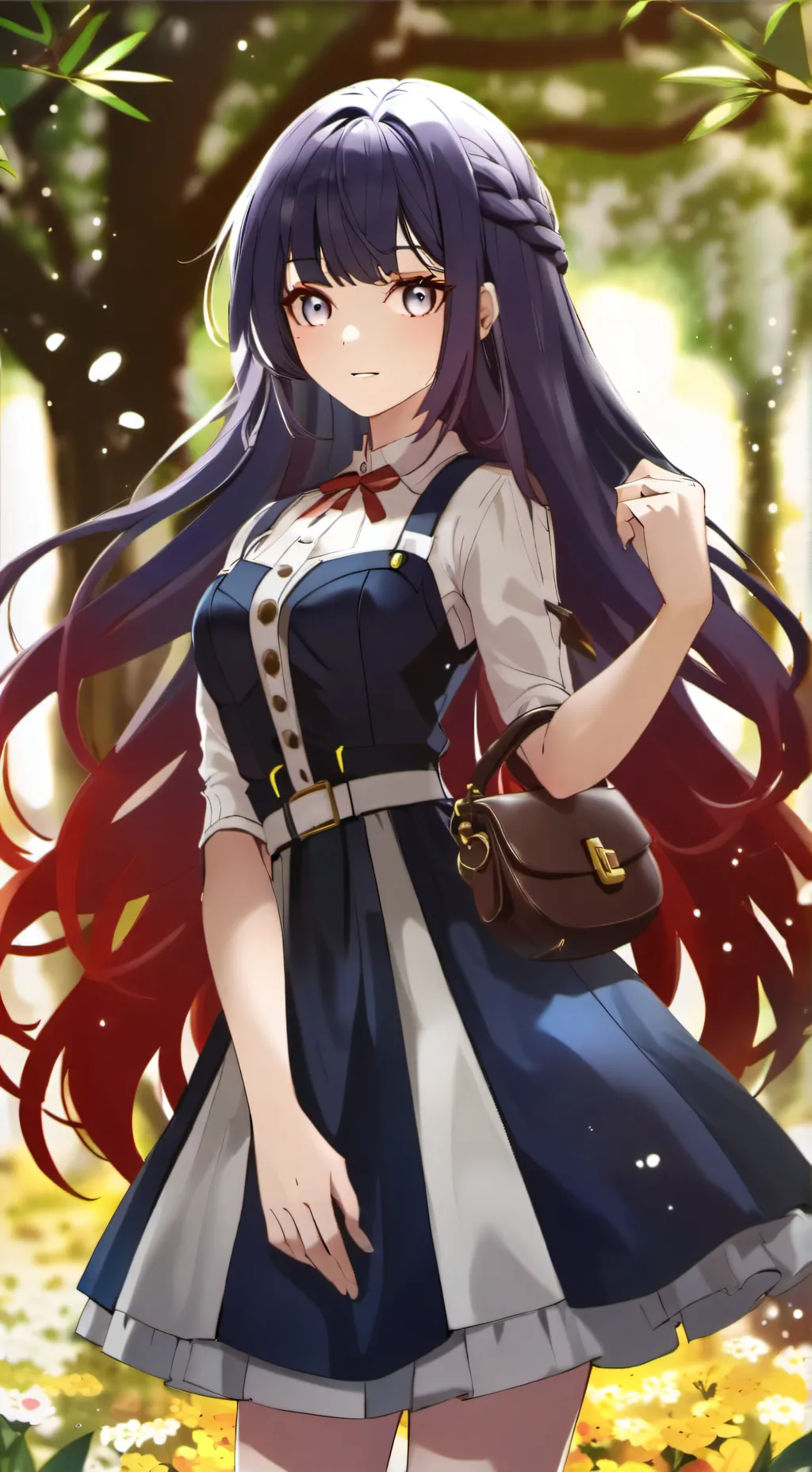 ai character: luna background