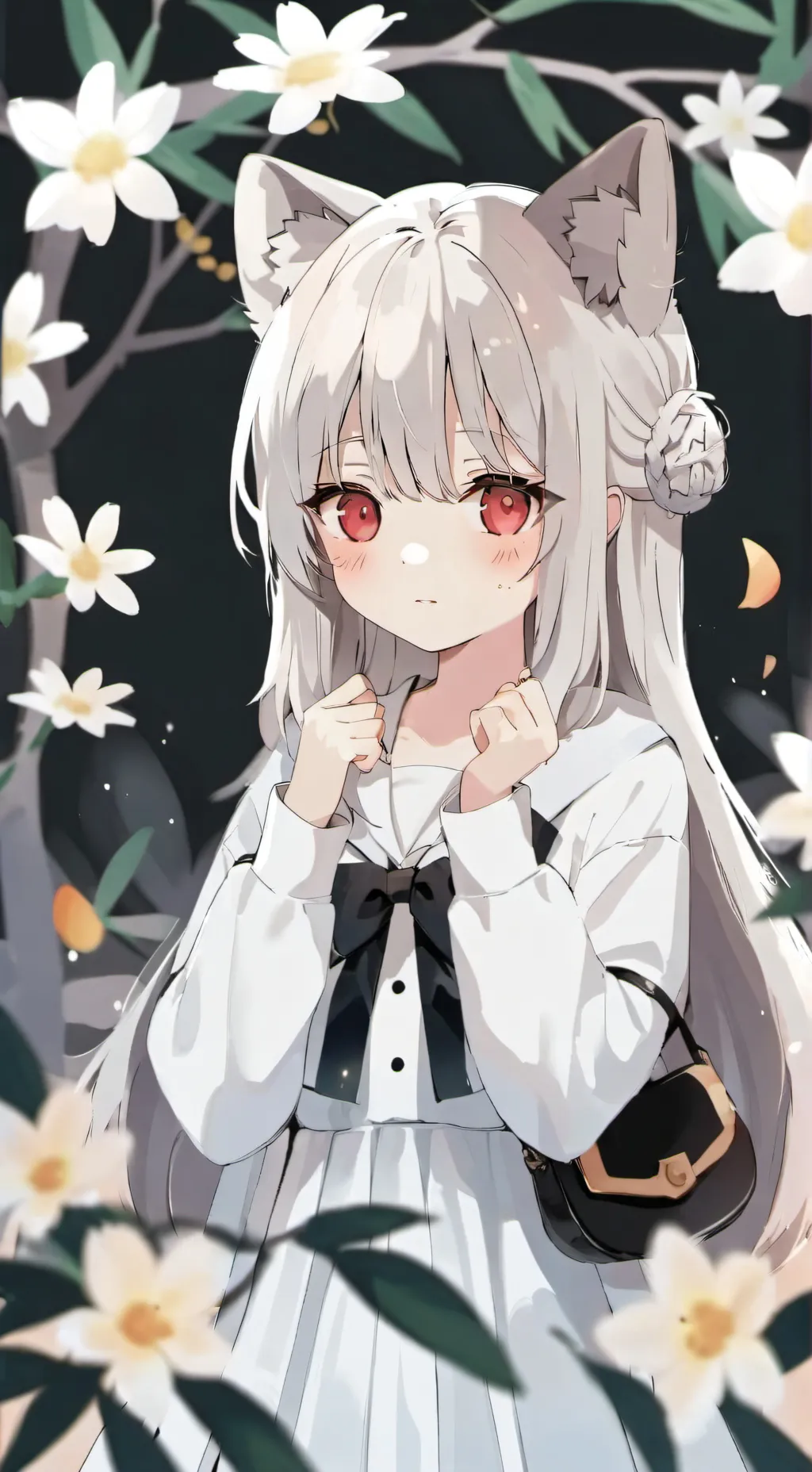 ai character: Almond background