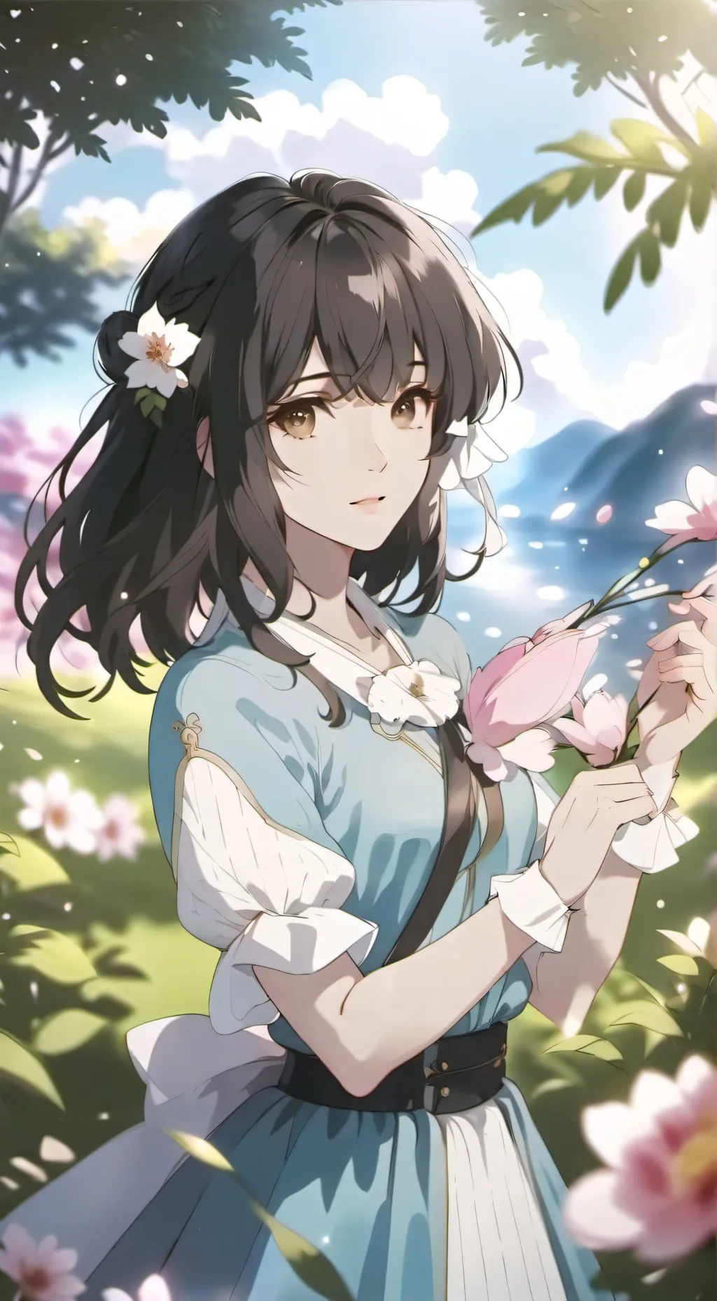 ai character: Krystyna lubii background