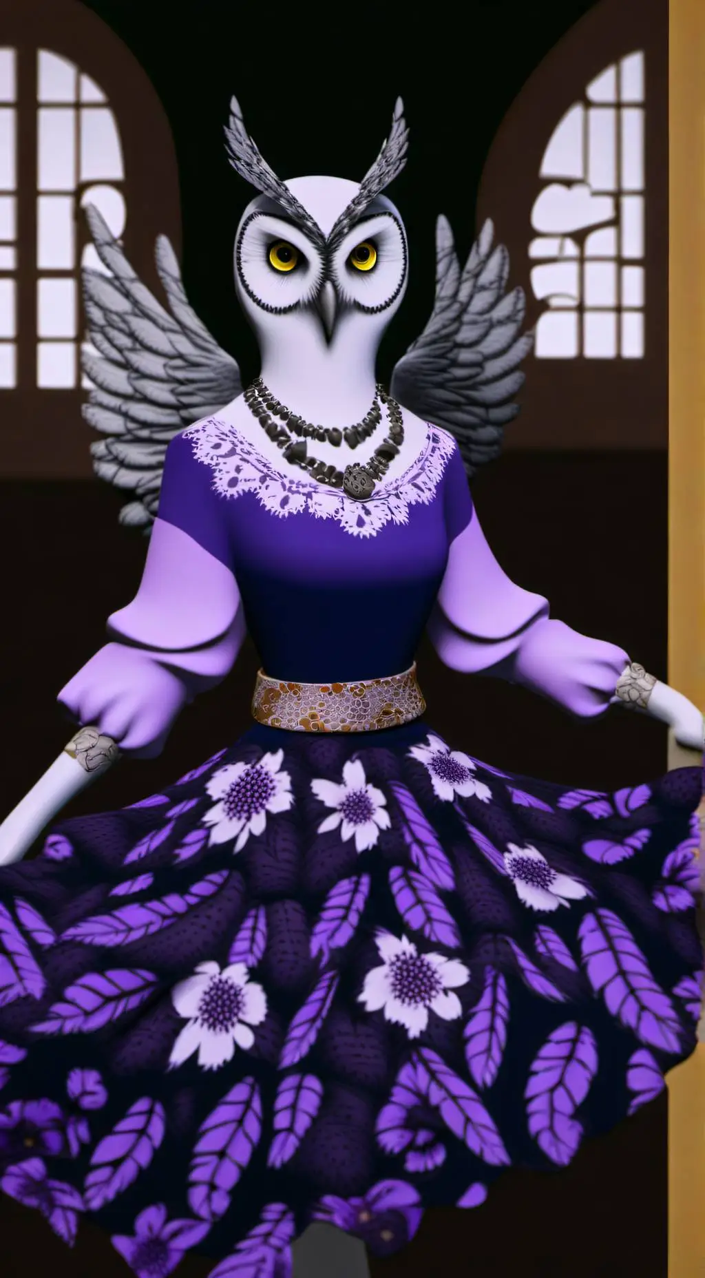 ai character: lydia boswell background