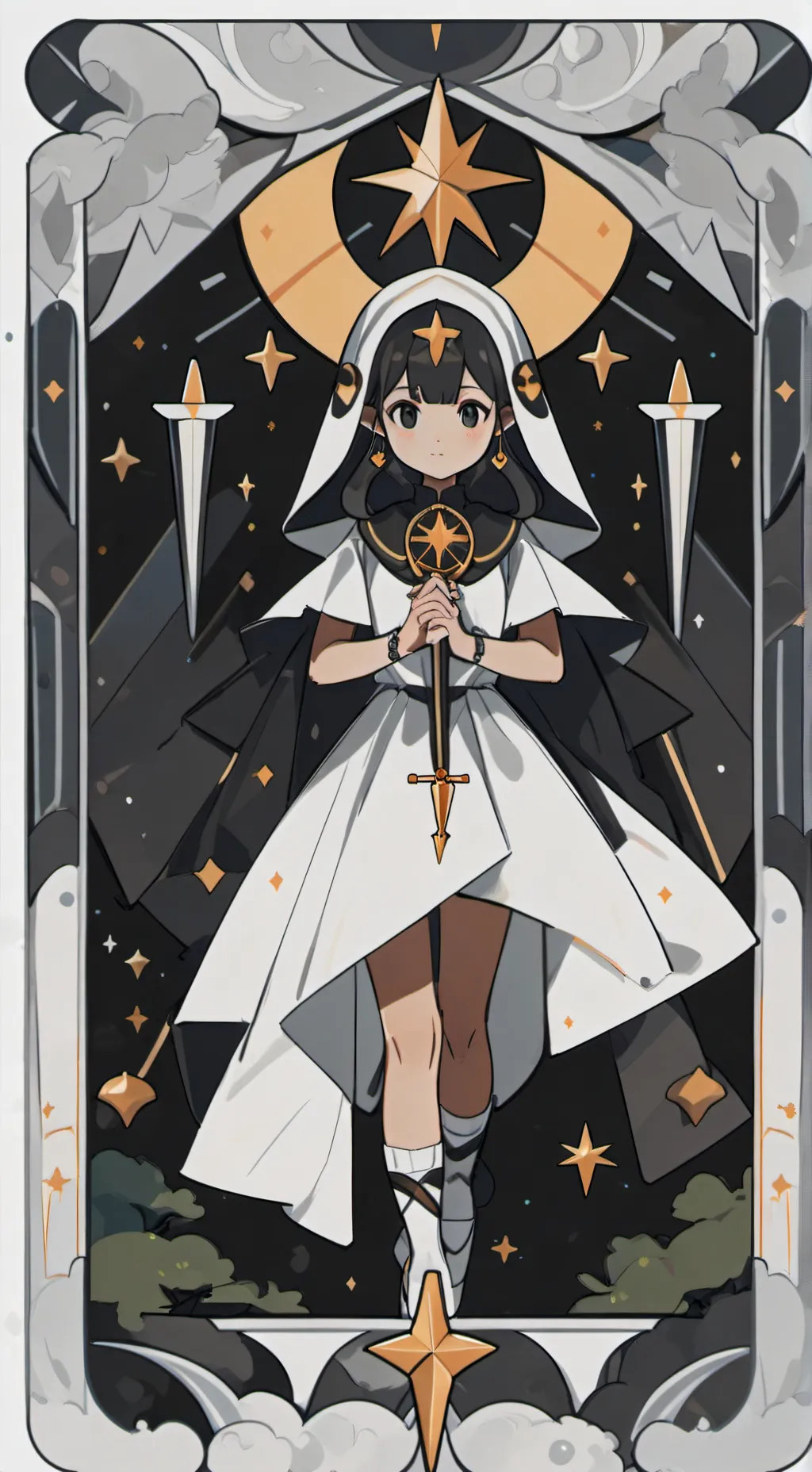 ai character: Yes/No background