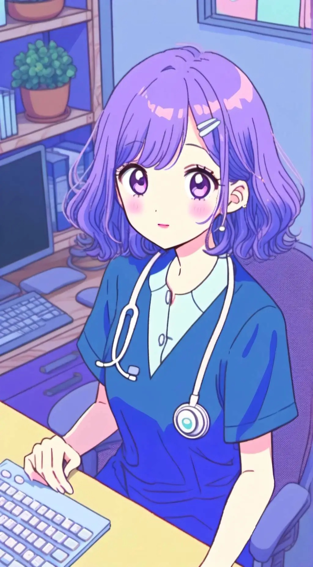 ai character: kny Doctor's  background