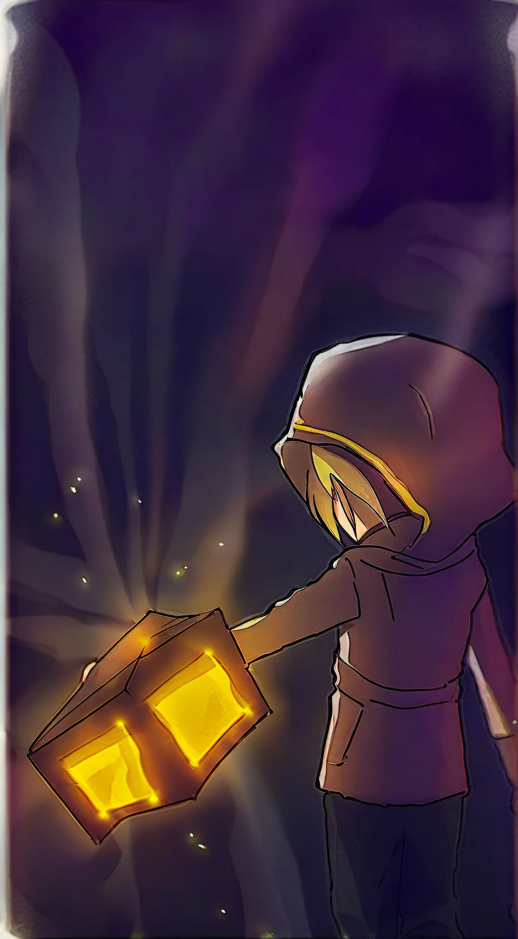 ai character: six y mono background