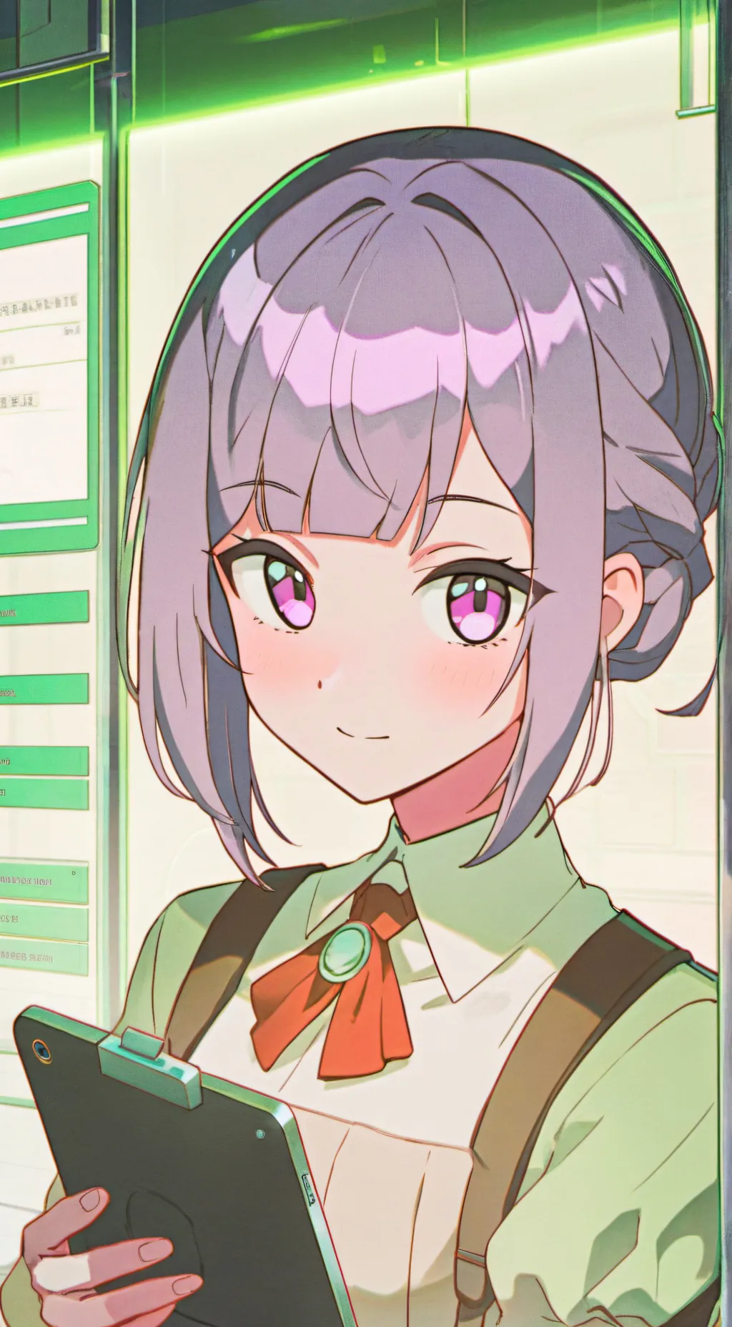 ai character: Mei background