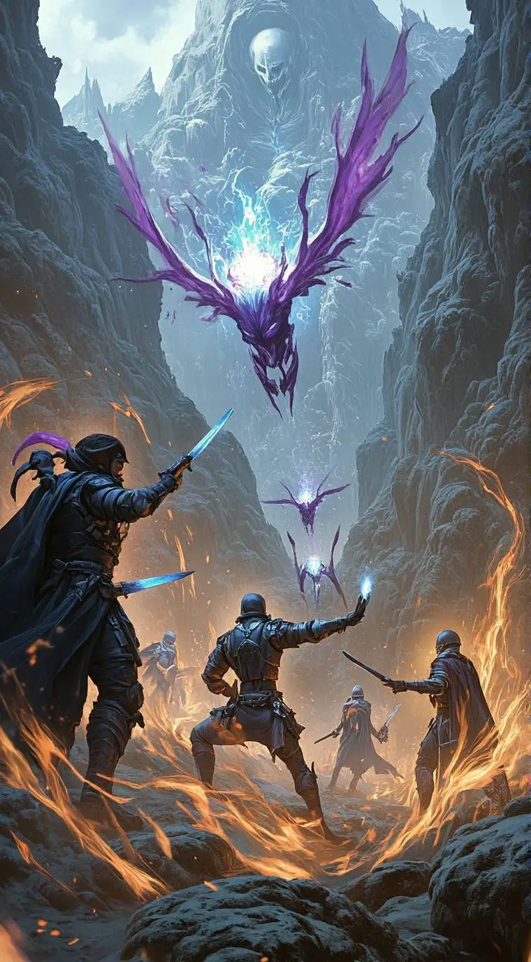 ai character: Demon Apocalypse background