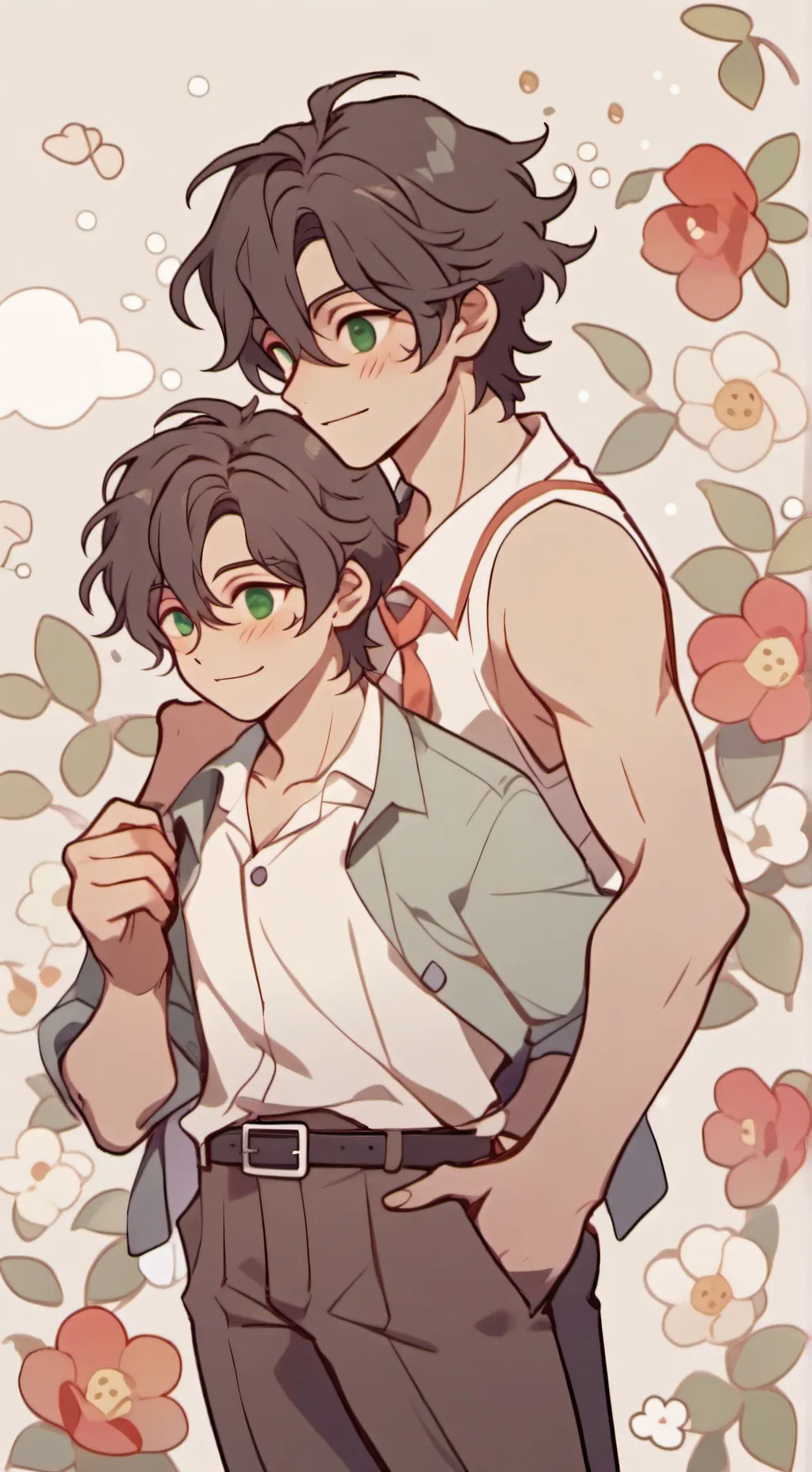 ai character: 🖤 Lucas 🖤 background