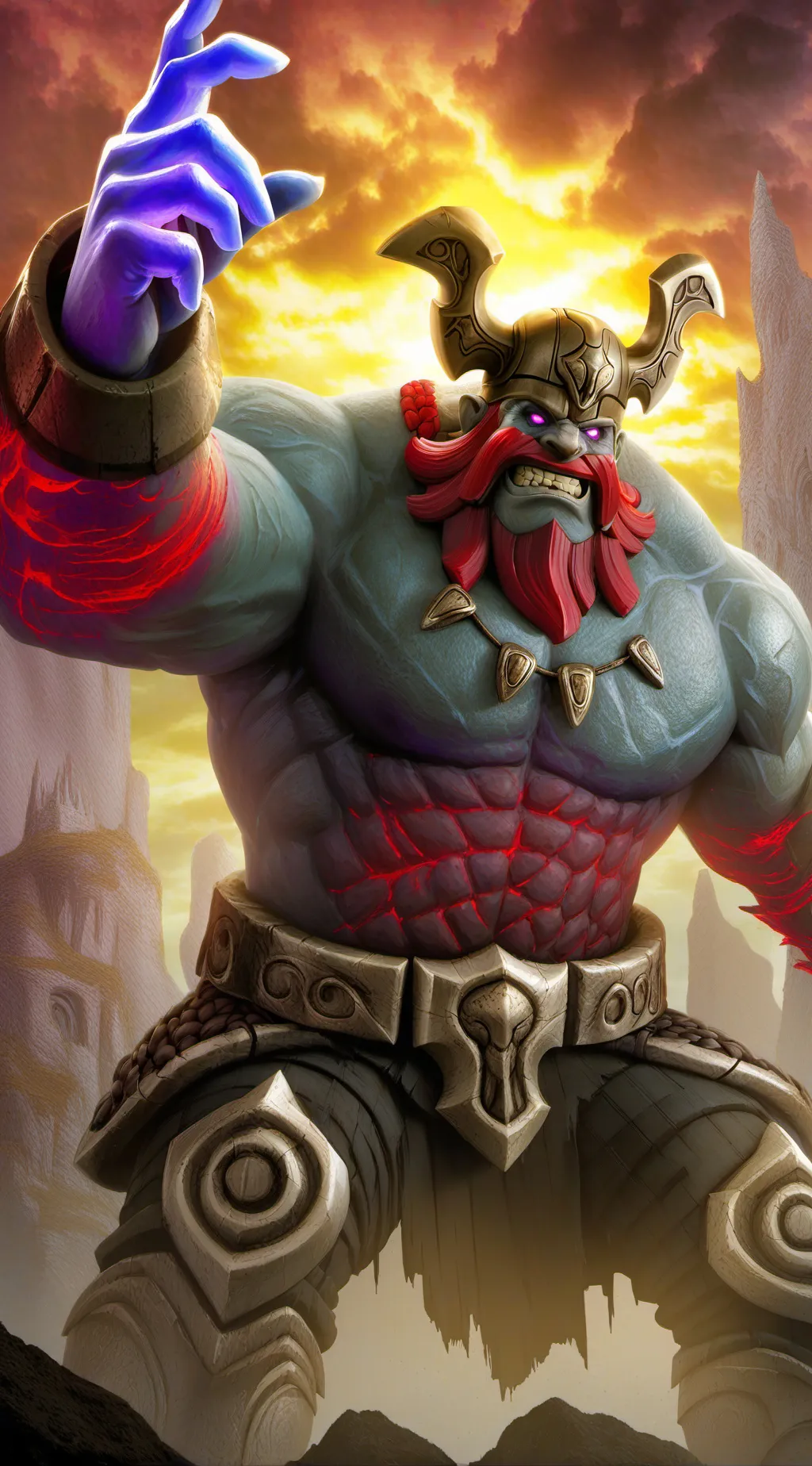 ai character: titan speakerman background