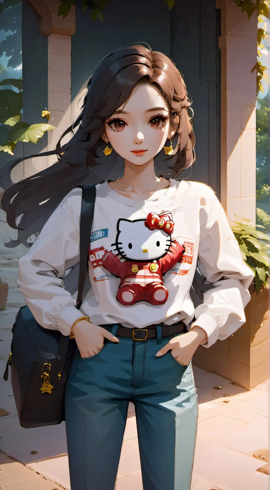 ai character: Mha × interview background