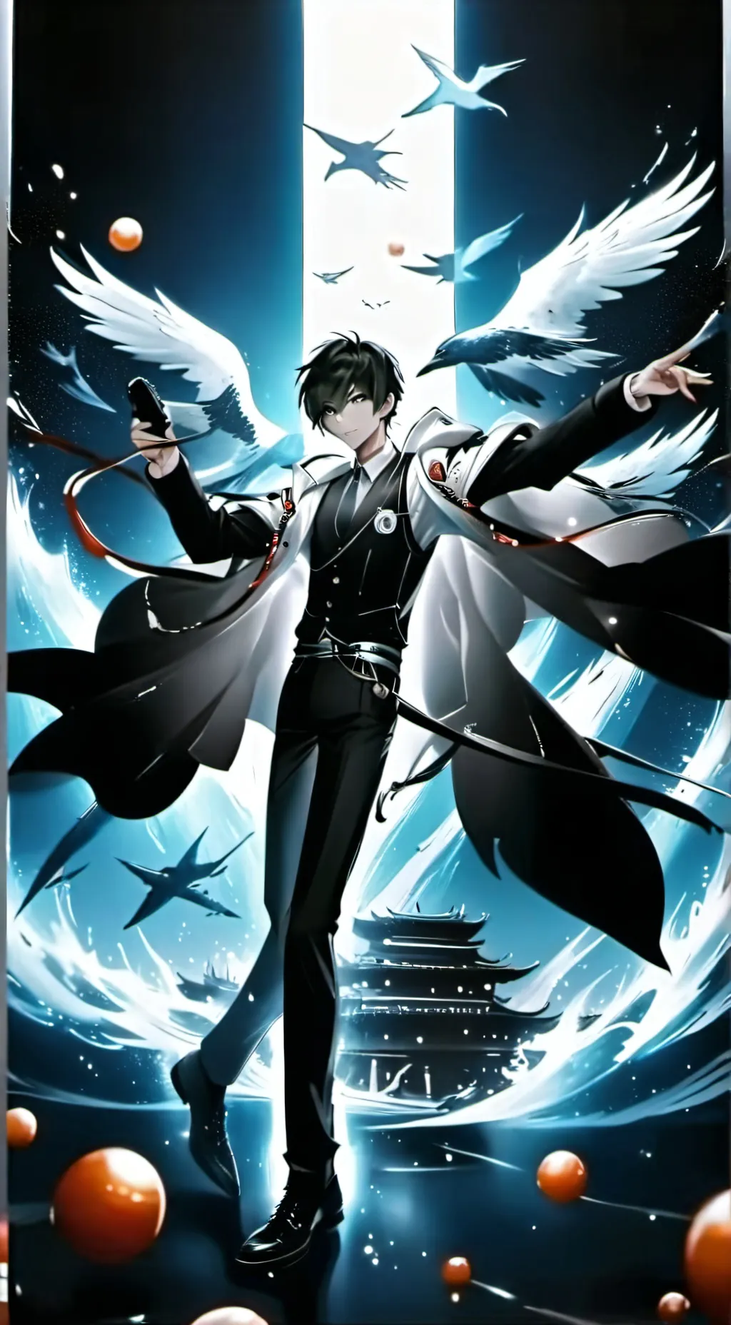 ai character: 🔥Raian y draco XD🔥 background