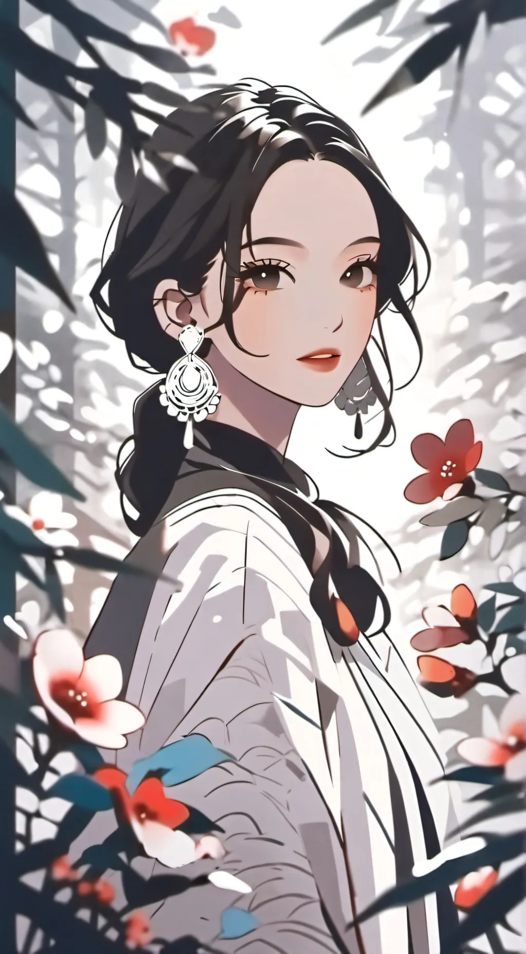 ai character: Olivia rodrigo background