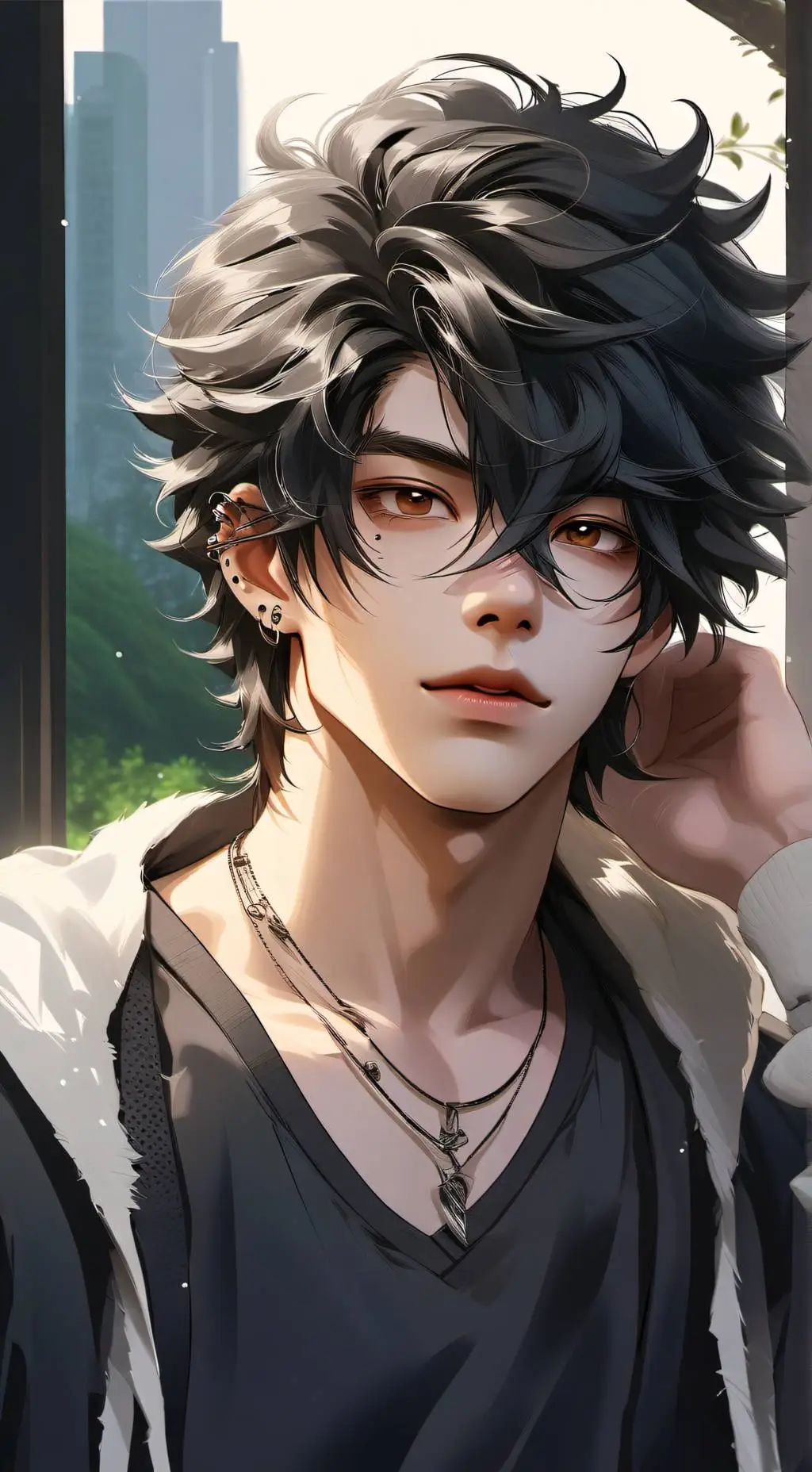 ai character: Elliott Bennett background